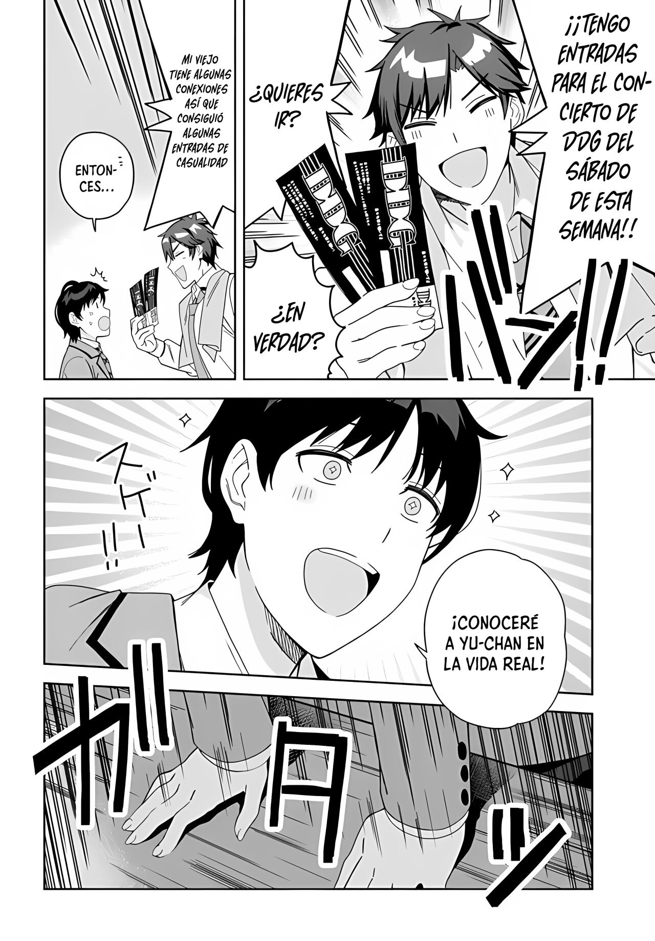 Classmate no Moto Idol ga, Tonikaku Kyodou Fushin Nan desu Capítulo 1 - Page 38