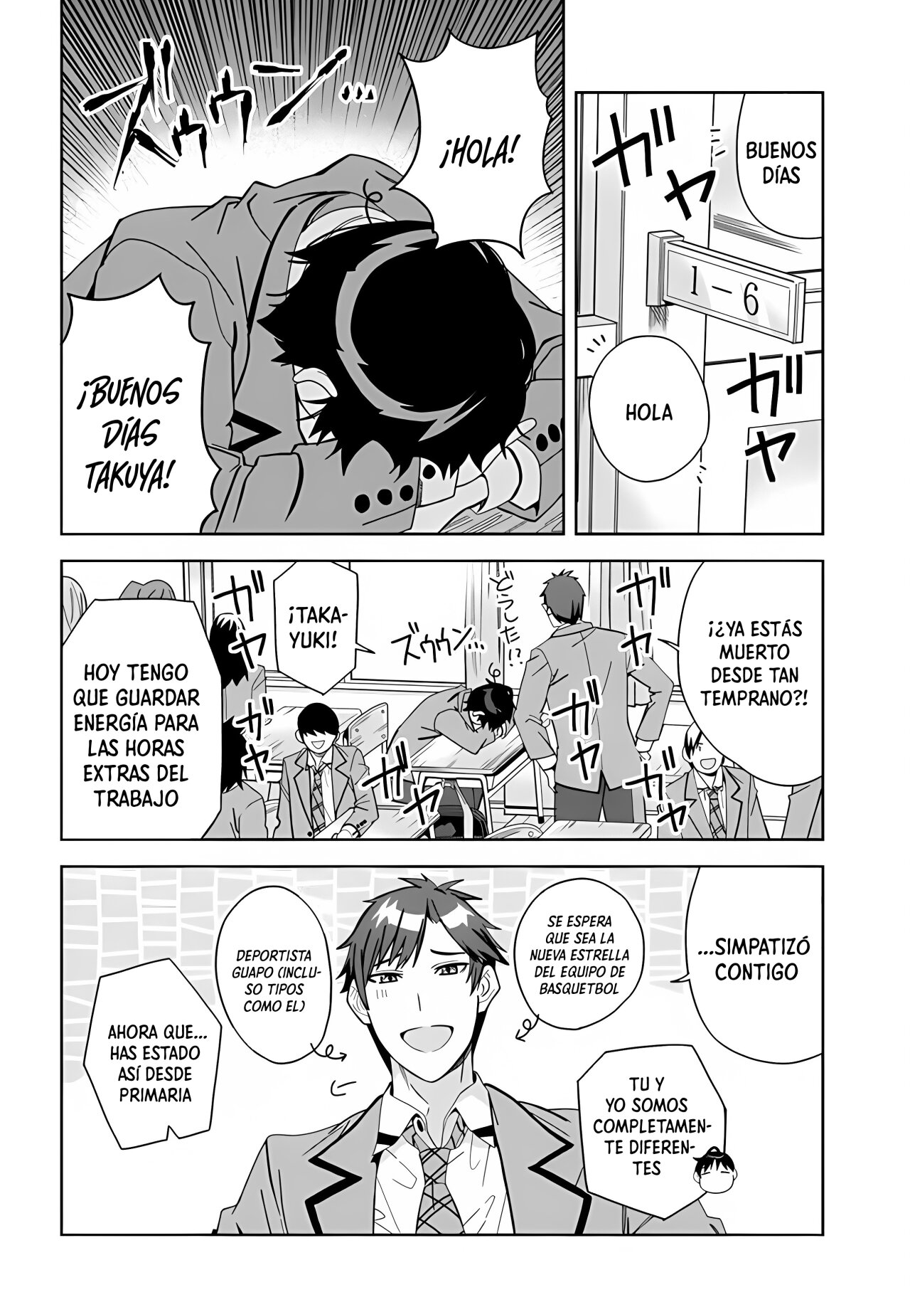 Classmate no Moto Idol ga, Tonikaku Kyodou Fushin Nan desu Capítulo 1 - Page 6