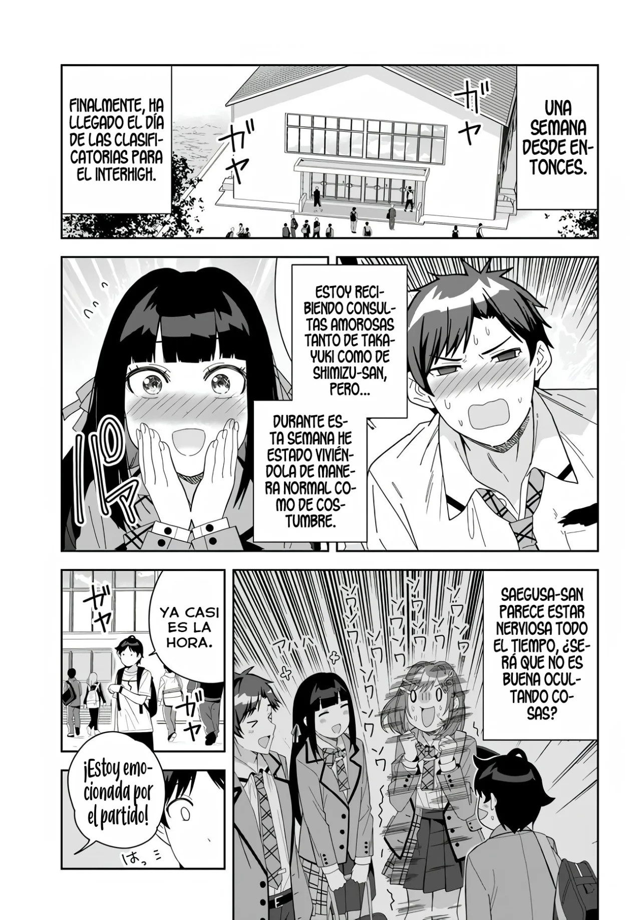 Classmate no Moto Idol ga, Tonikaku Kyodou Fushin Nan desu Capítulo 10 - Page 3
