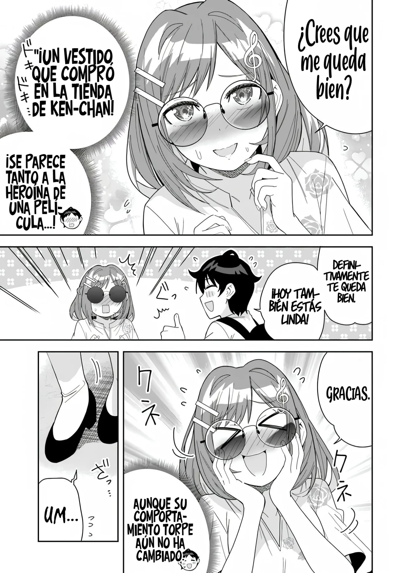 Classmate no Moto Idol ga, Tonikaku Kyodou Fushin Nan desu Capítulo 10 - Page 5