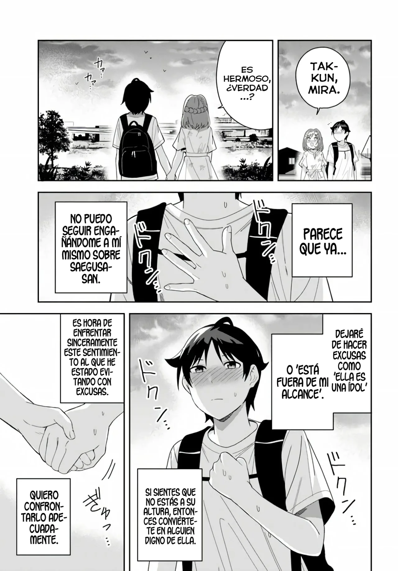 Classmate no Moto Idol ga, Tonikaku Kyodou Fushin Nan desu Capítulo 11 - Page 21