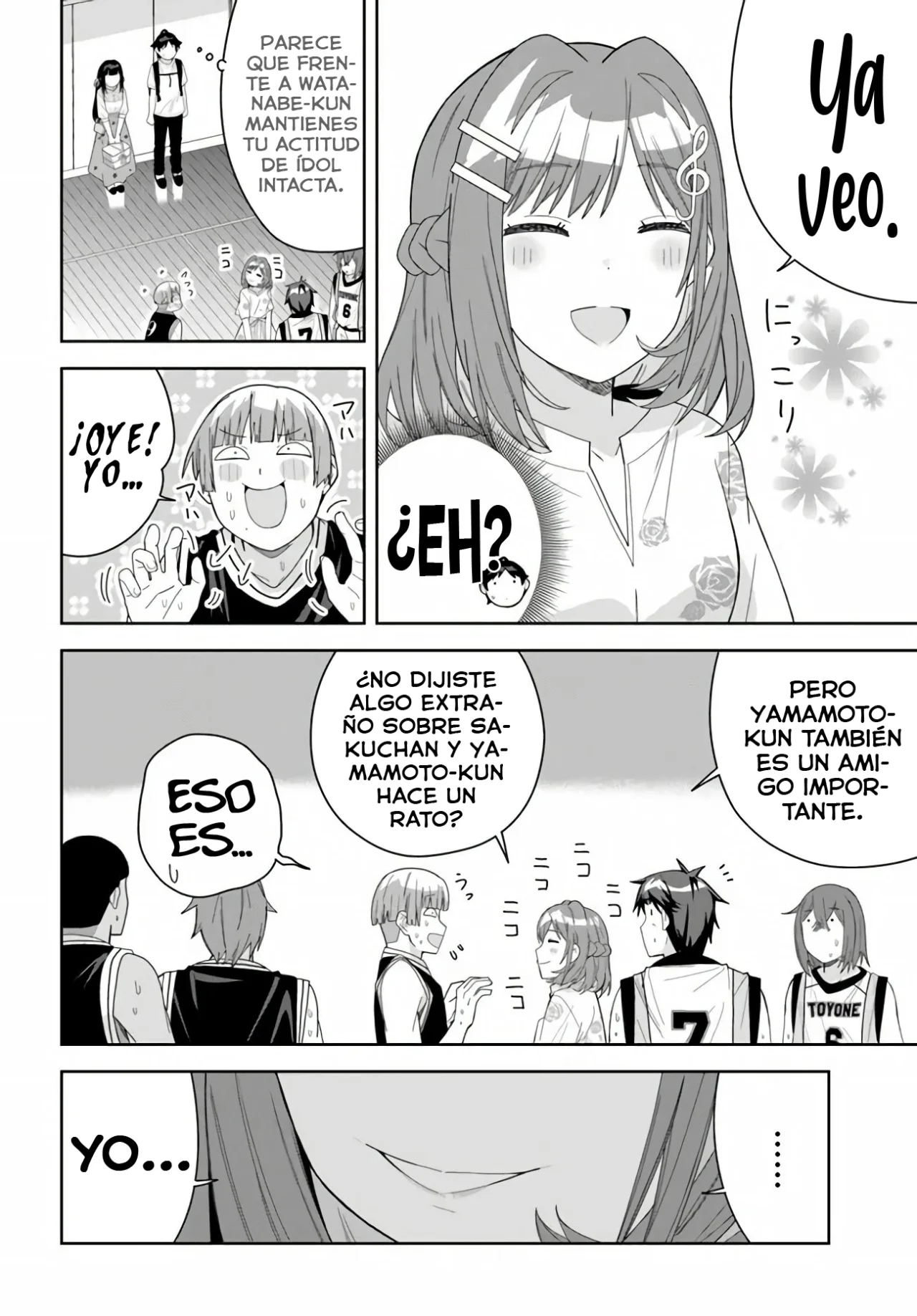 Classmate no Moto Idol ga, Tonikaku Kyodou Fushin Nan desu Capítulo 11 - Page 8