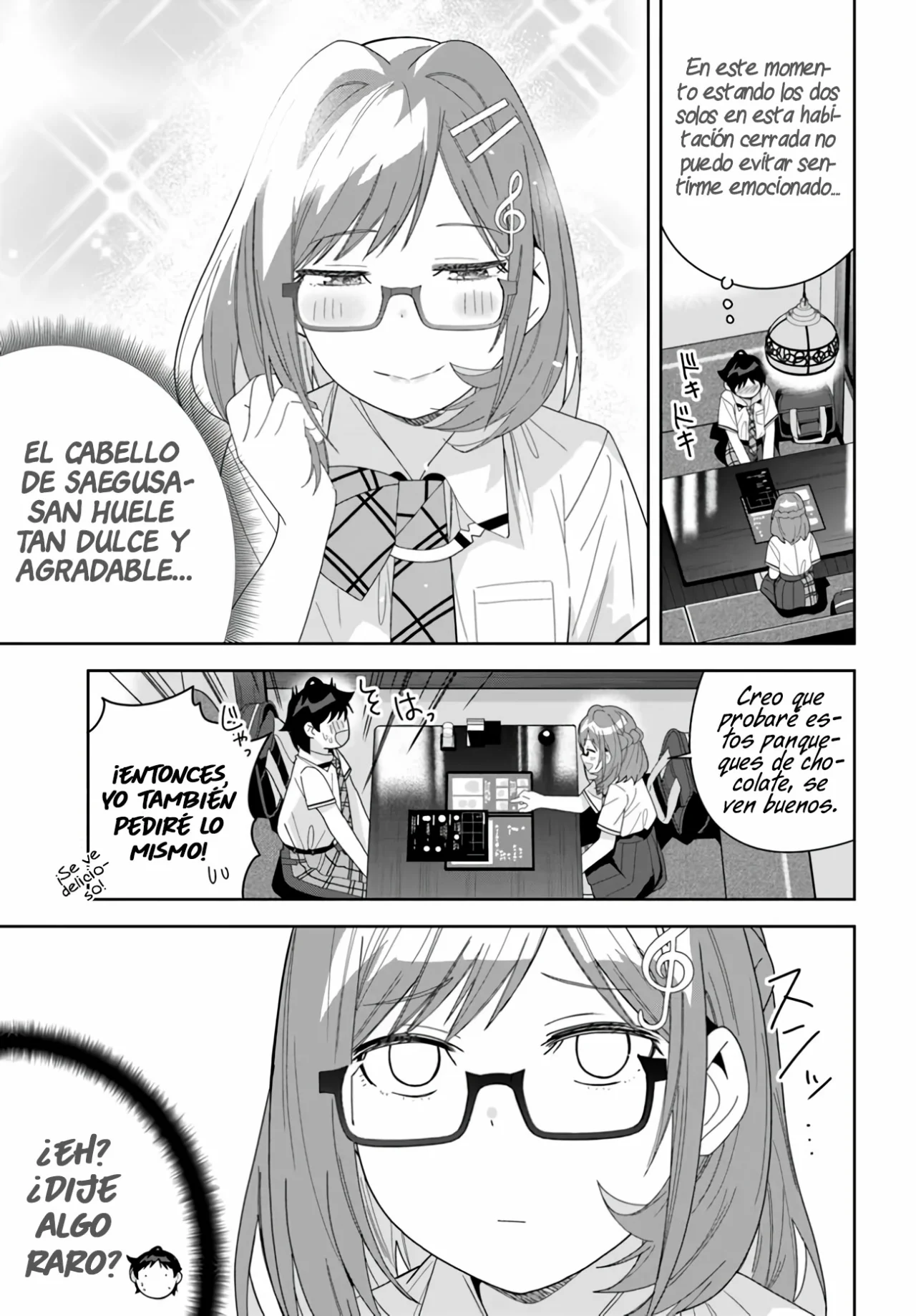 Classmate no Moto Idol ga, Tonikaku Kyodou Fushin Nan desu Capítulo 12 - Page 21