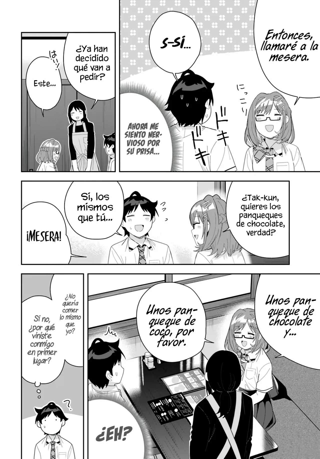 Classmate no Moto Idol ga, Tonikaku Kyodou Fushin Nan desu Capítulo 12 - Page 22