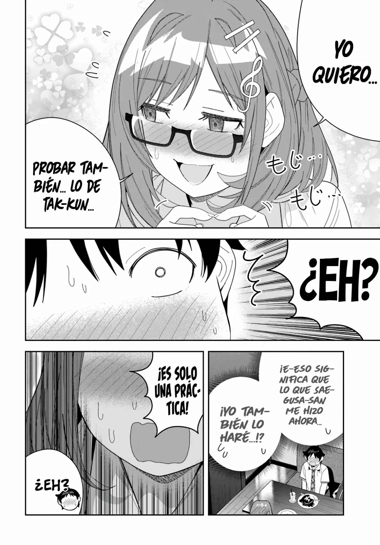 Classmate no Moto Idol ga, Tonikaku Kyodou Fushin Nan desu Capítulo 12 - Page 28