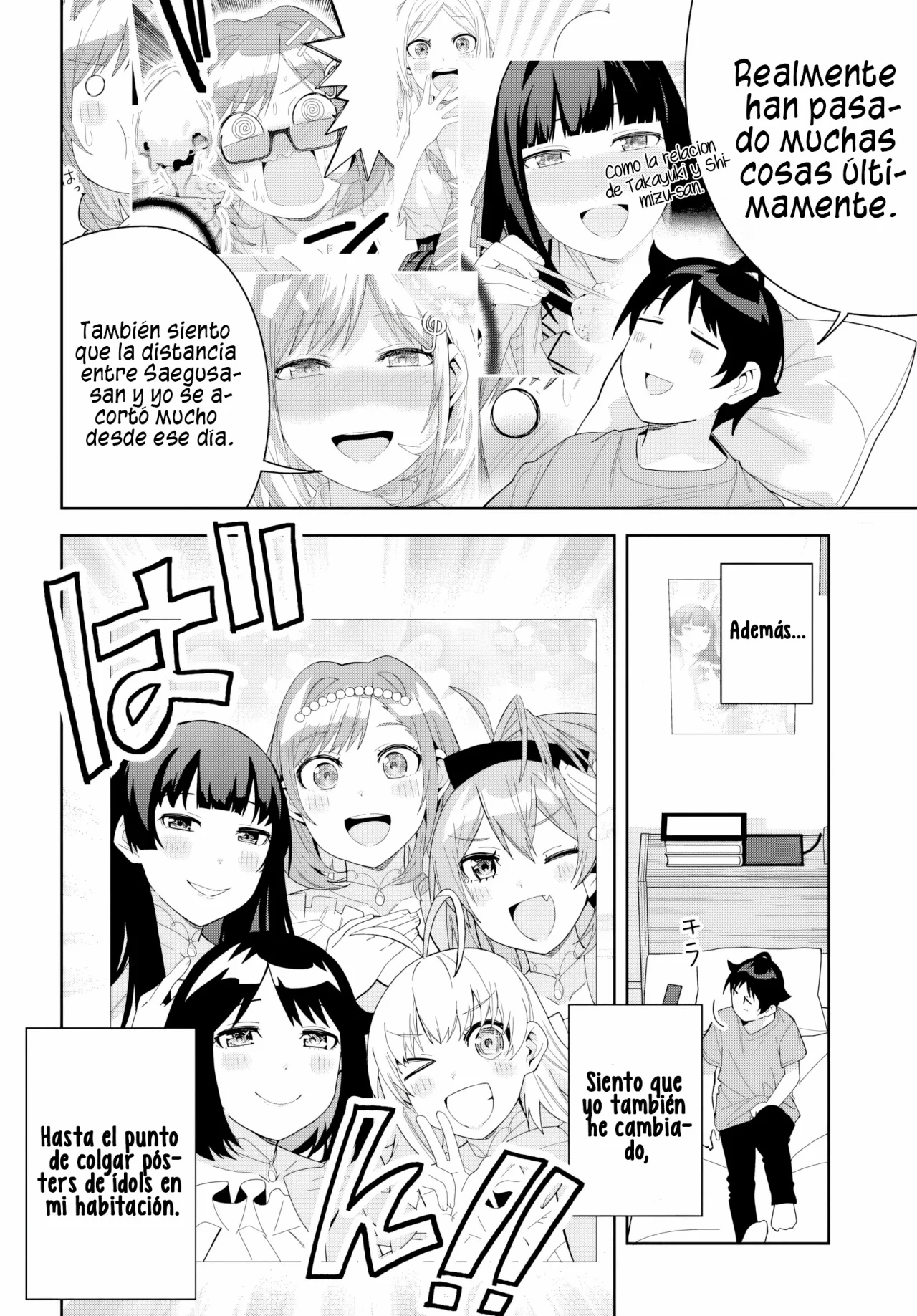 Classmate no Moto Idol ga, Tonikaku Kyodou Fushin Nan desu Capítulo 13 - Page 15