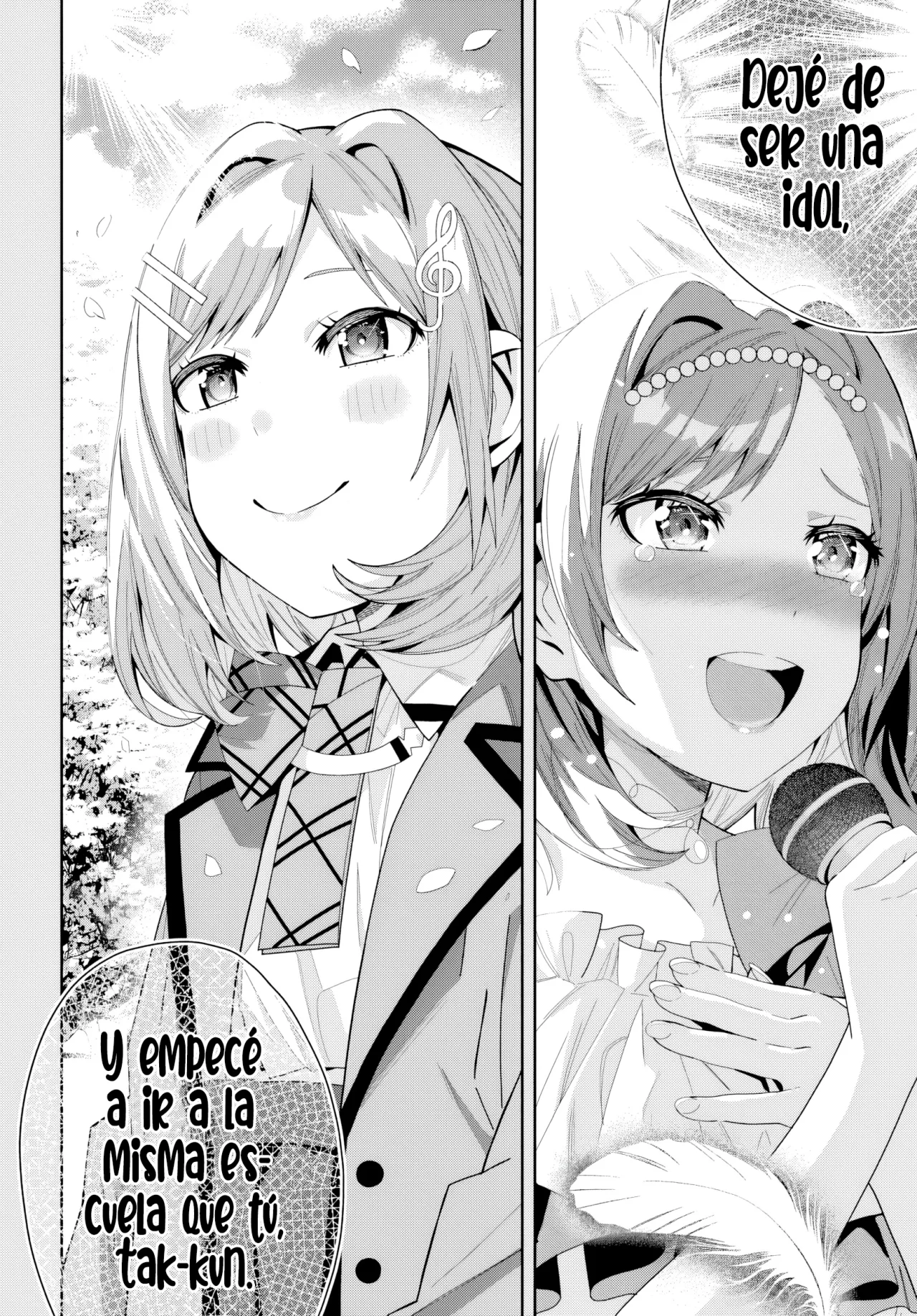 Classmate no Moto Idol ga, Tonikaku Kyodou Fushin Nan desu Capítulo 15 - Page 12