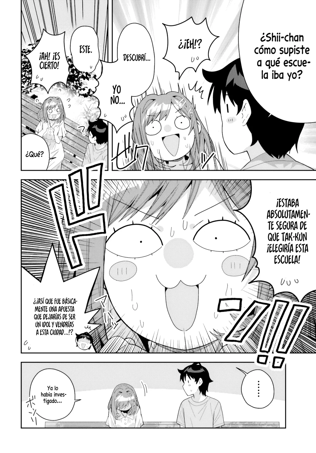 Classmate no Moto Idol ga, Tonikaku Kyodou Fushin Nan desu Capítulo 15 - Page 16