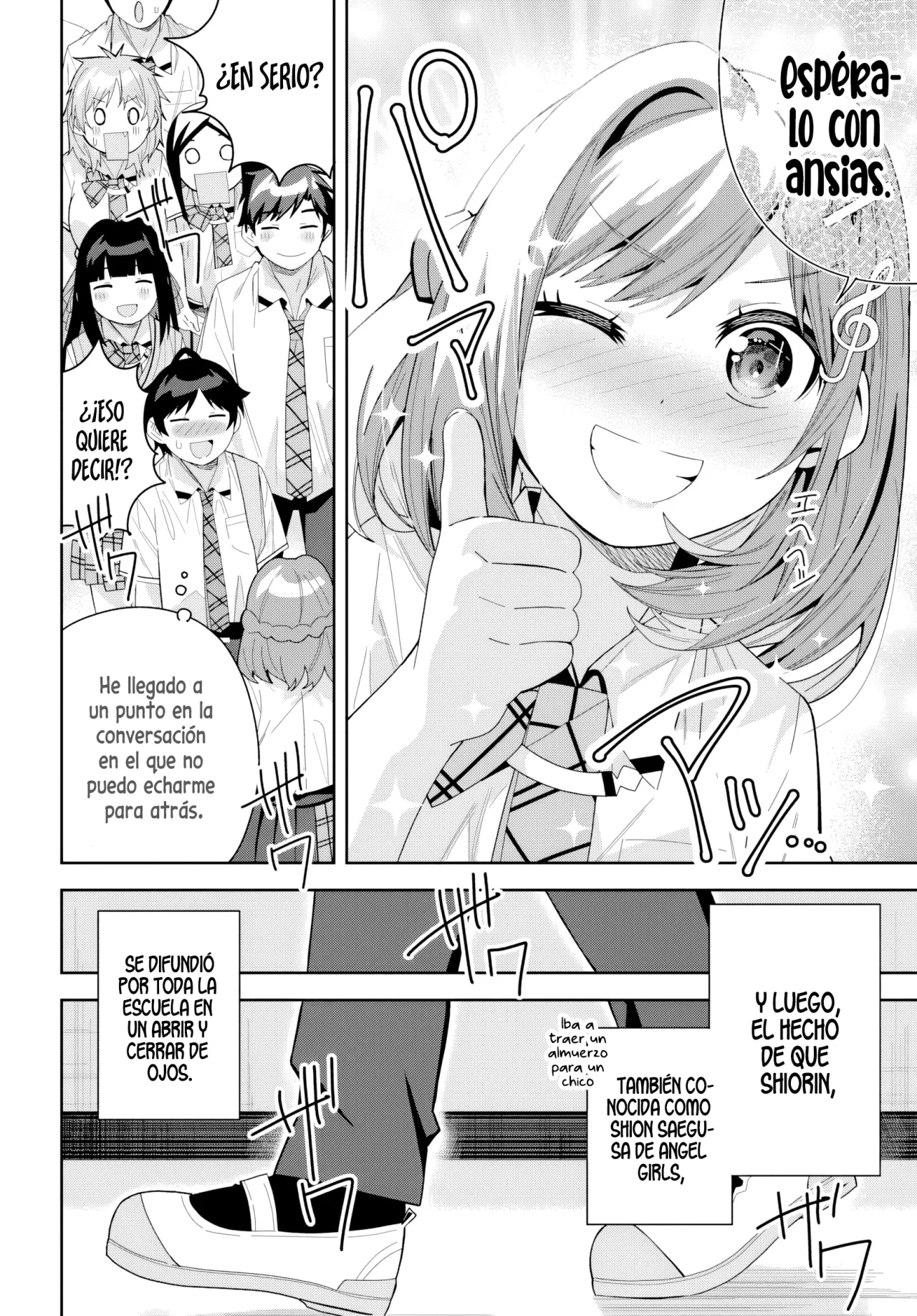 Classmate no Moto Idol ga, Tonikaku Kyodou Fushin Nan desu Capítulo 15 - Page 30