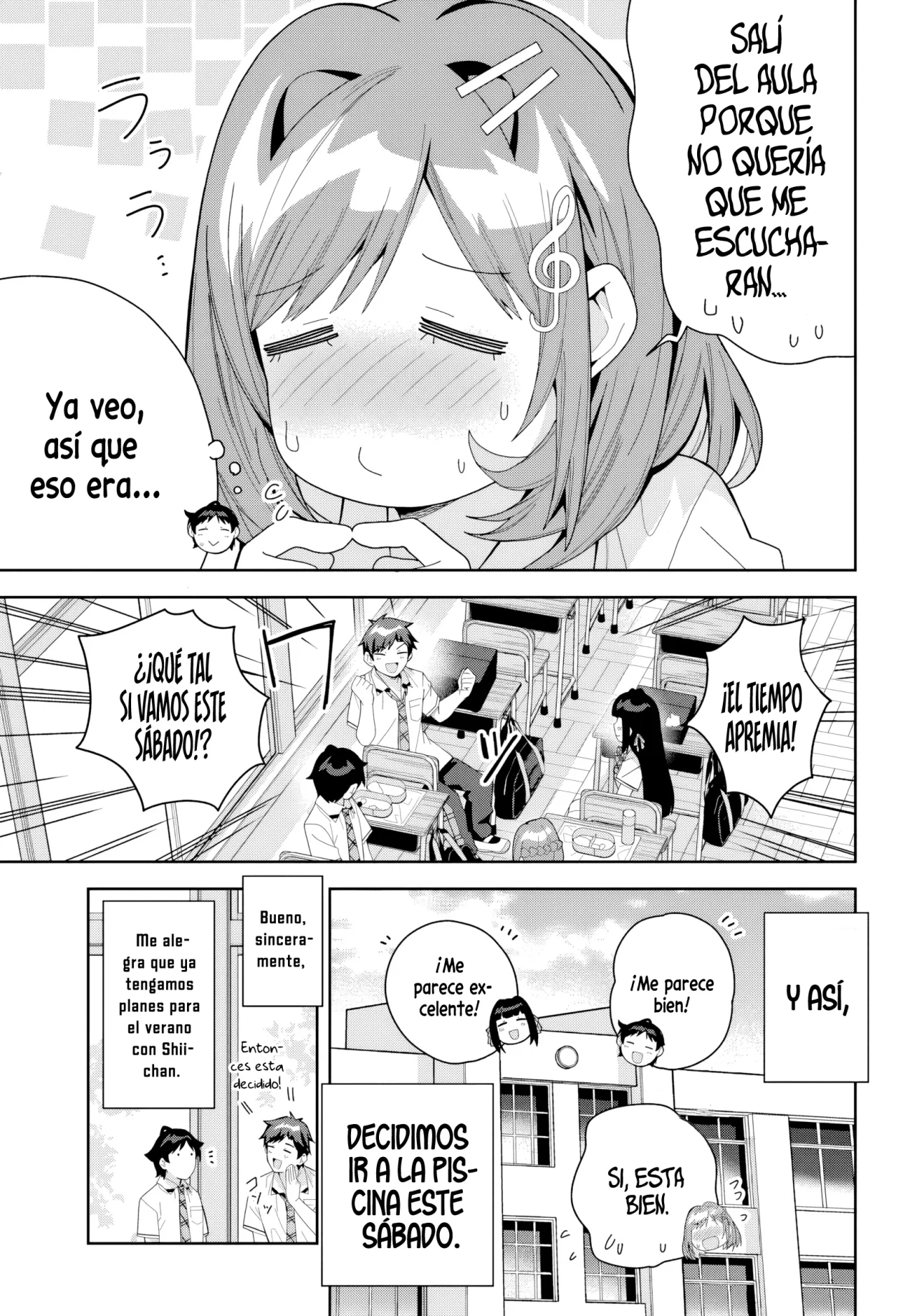 Classmate no Moto Idol ga, Tonikaku Kyodou Fushin Nan desu Capítulo 16 - Page 11