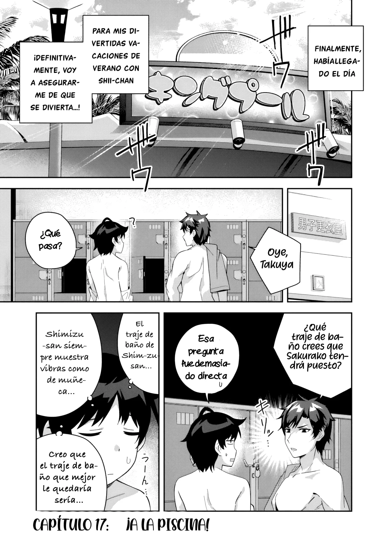 Classmate no Moto Idol ga, Tonikaku Kyodou Fushin Nan desu Capítulo 17 - Page 3