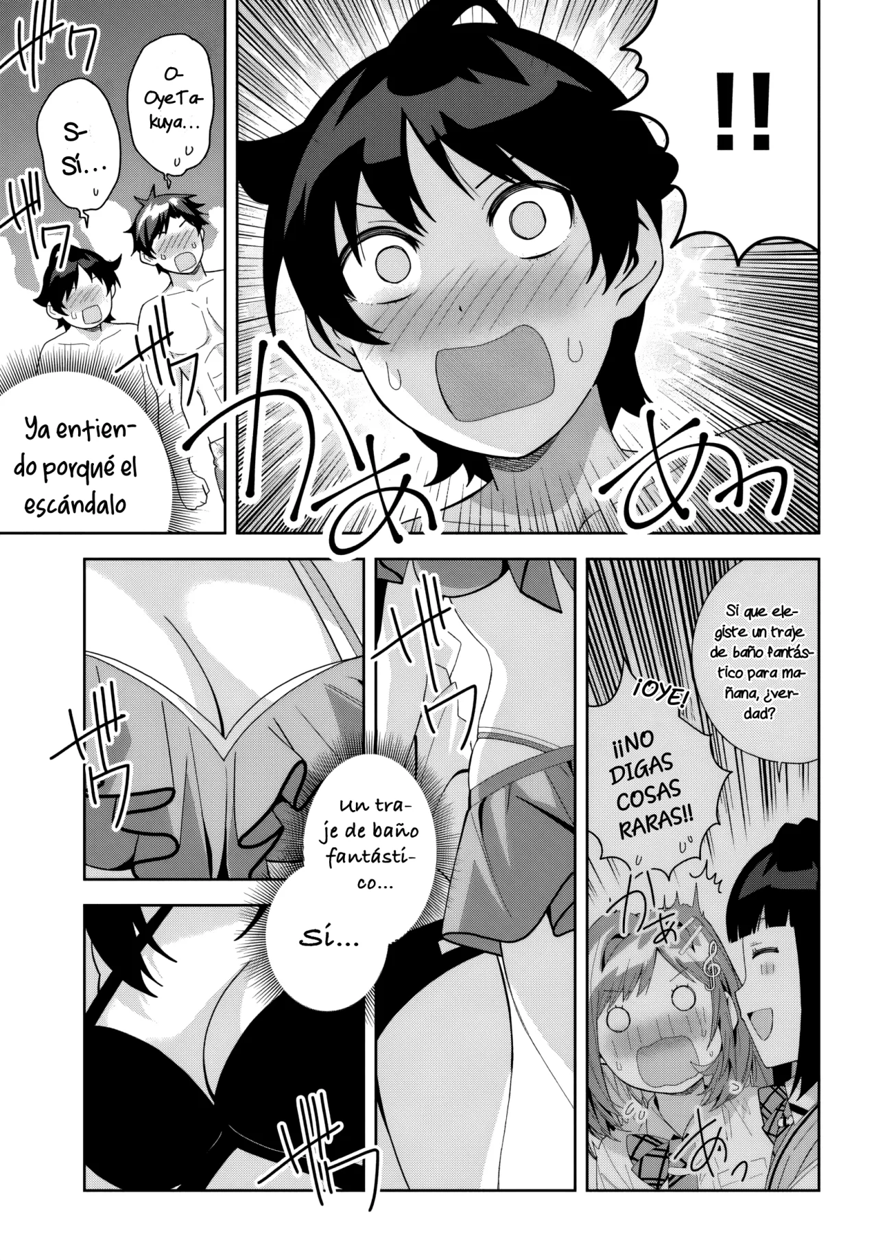 Classmate no Moto Idol ga, Tonikaku Kyodou Fushin Nan desu Capítulo 17 - Page 7