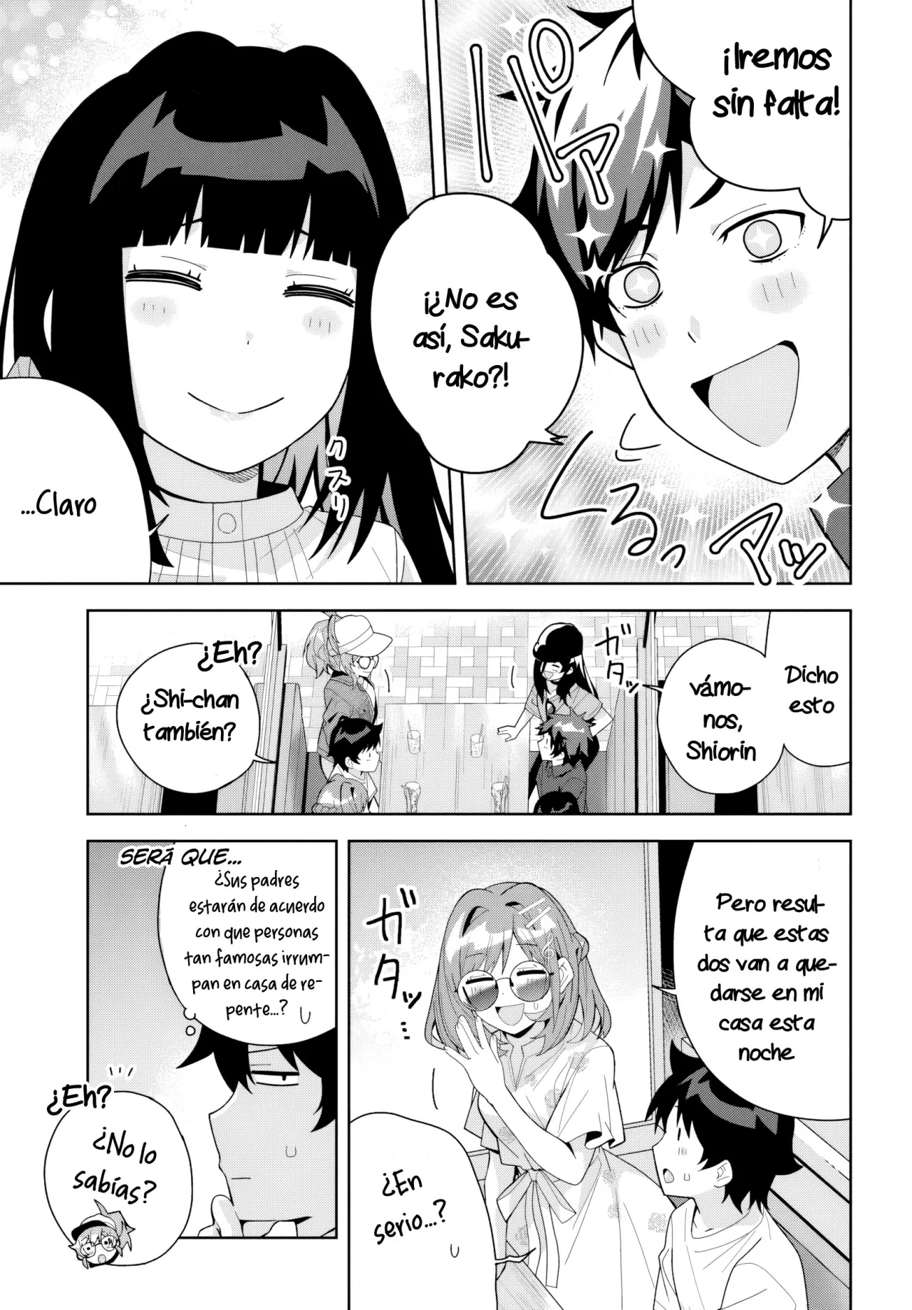 Classmate no Moto Idol ga, Tonikaku Kyodou Fushin Nan desu Capítulo 18 - Page 21
