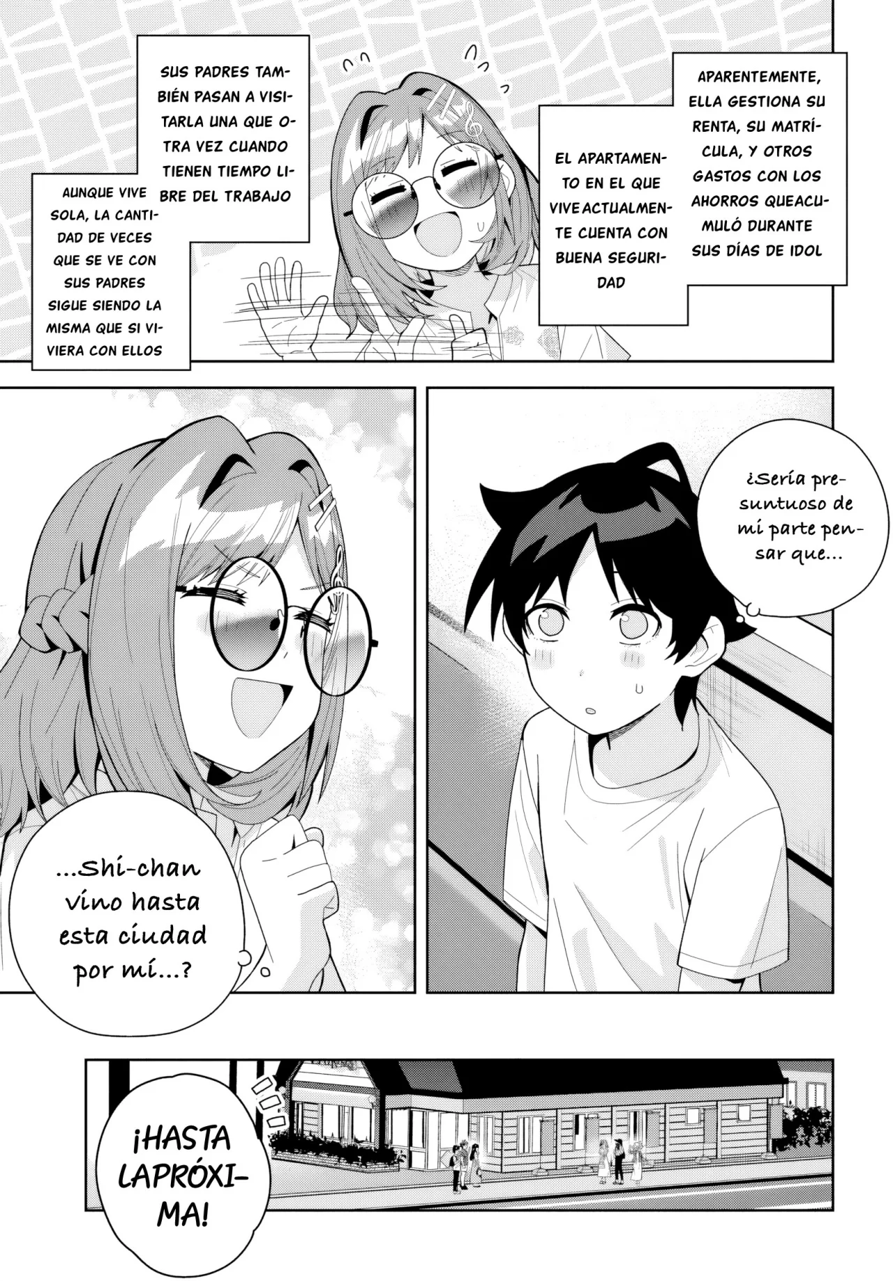 Classmate no Moto Idol ga, Tonikaku Kyodou Fushin Nan desu Capítulo 18 - Page 23