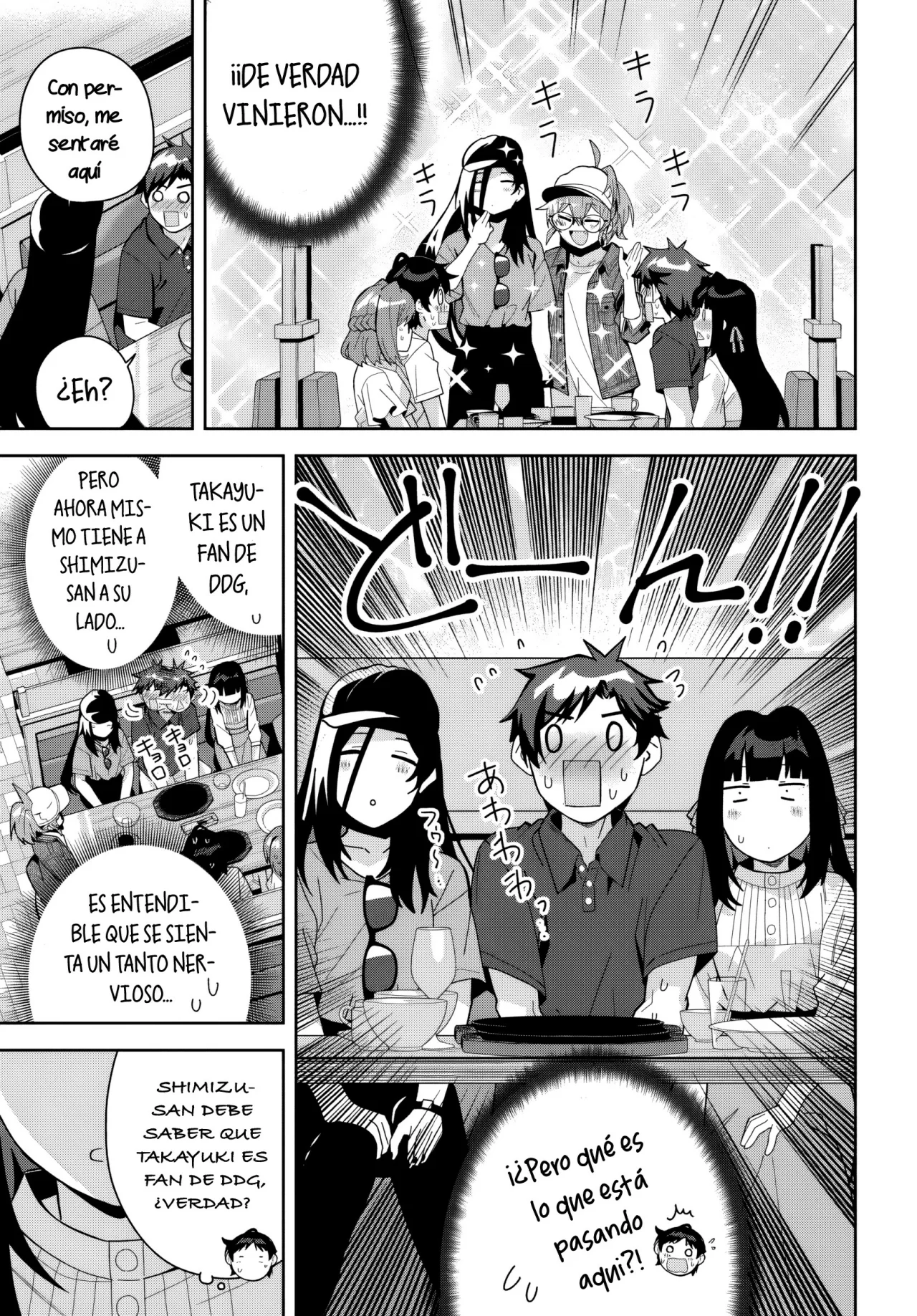 Classmate no Moto Idol ga, Tonikaku Kyodou Fushin Nan desu Capítulo 18 - Page 7