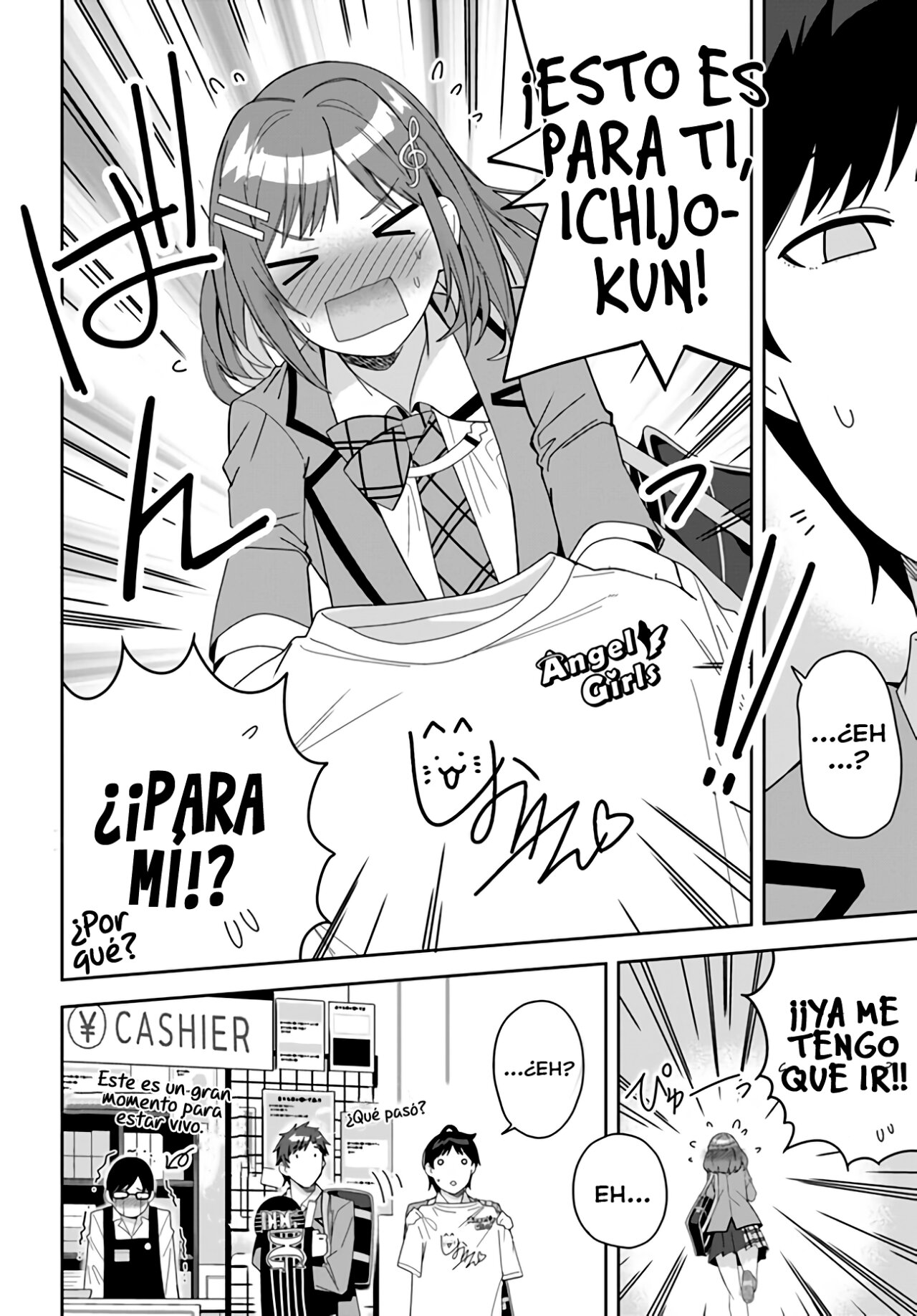 Classmate no Moto Idol ga, Tonikaku Kyodou Fushin Nan desu Capítulo 2 - Page 10