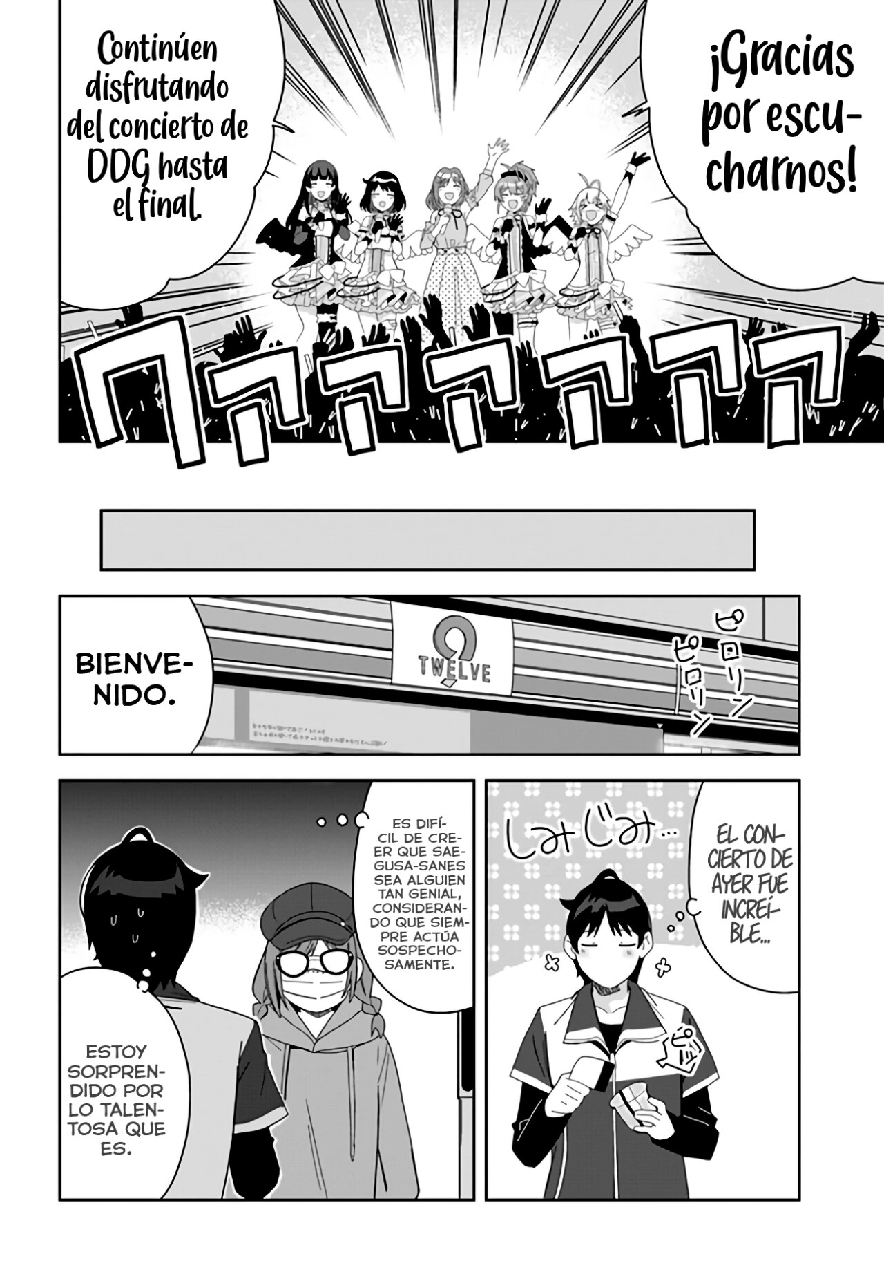 Classmate no Moto Idol ga, Tonikaku Kyodou Fushin Nan desu Capítulo 2 - Page 33