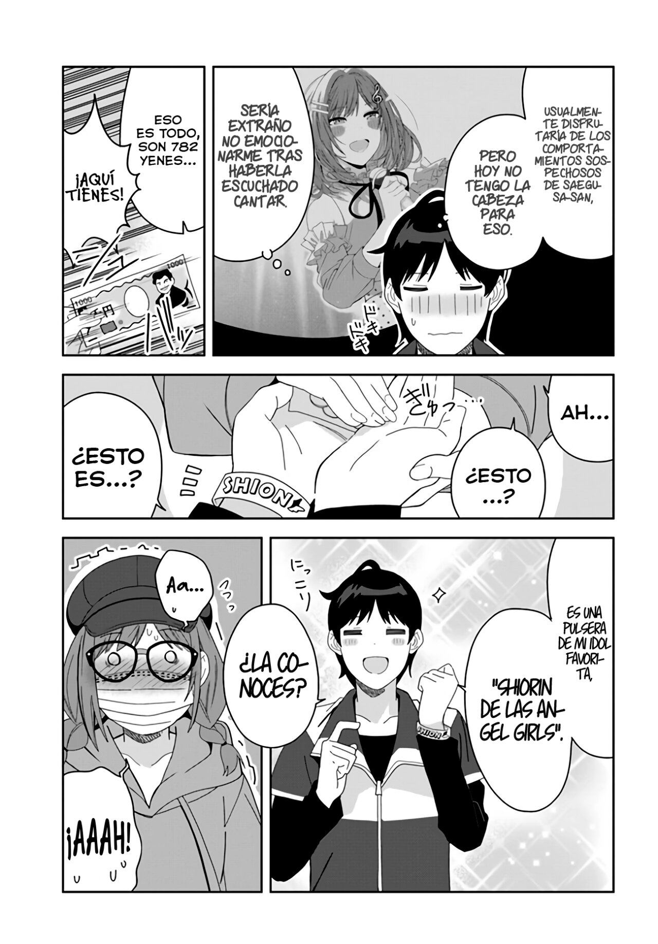 Classmate no Moto Idol ga, Tonikaku Kyodou Fushin Nan desu Capítulo 2 - Page 34