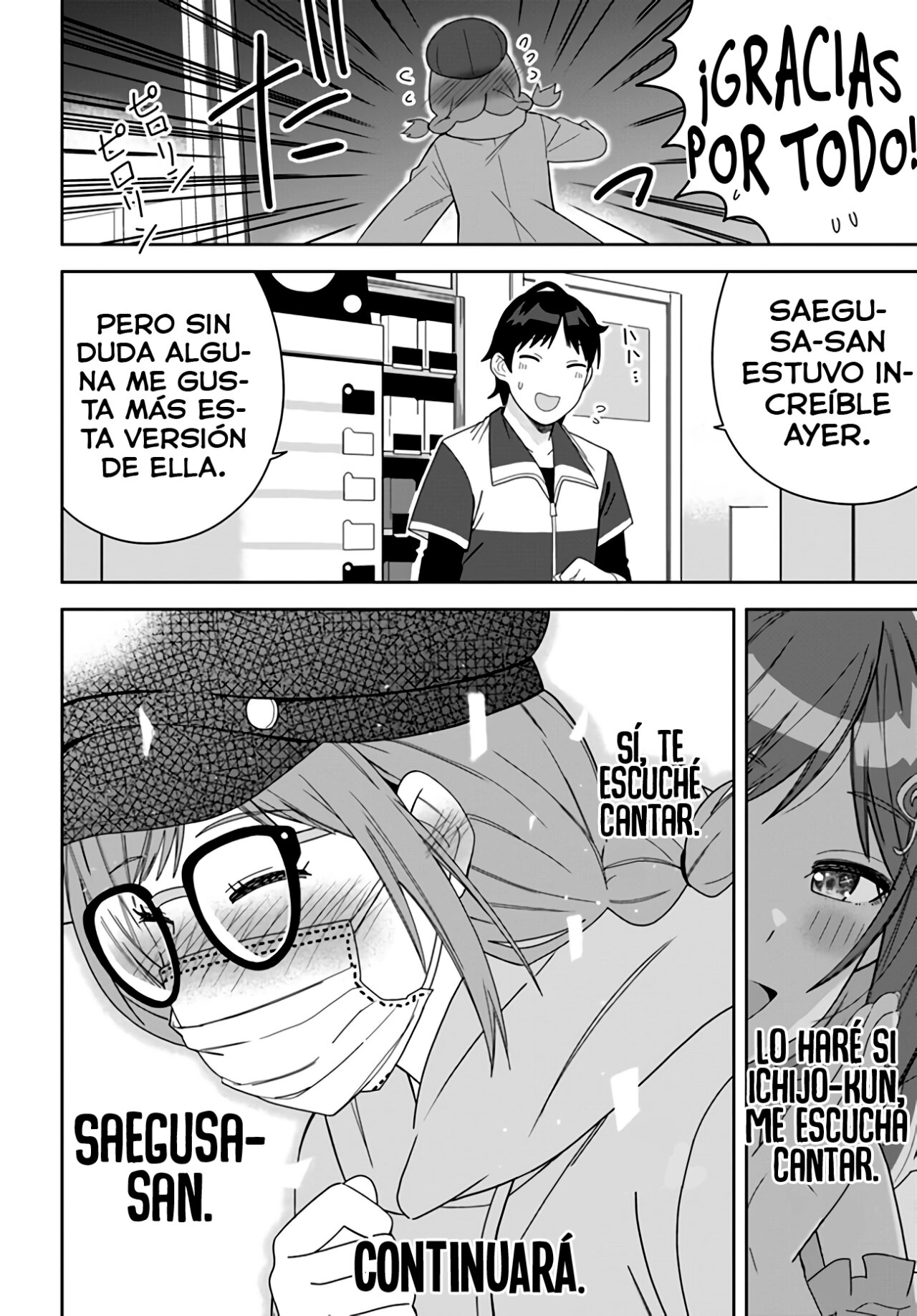 Classmate no Moto Idol ga, Tonikaku Kyodou Fushin Nan desu Capítulo 2 - Page 35