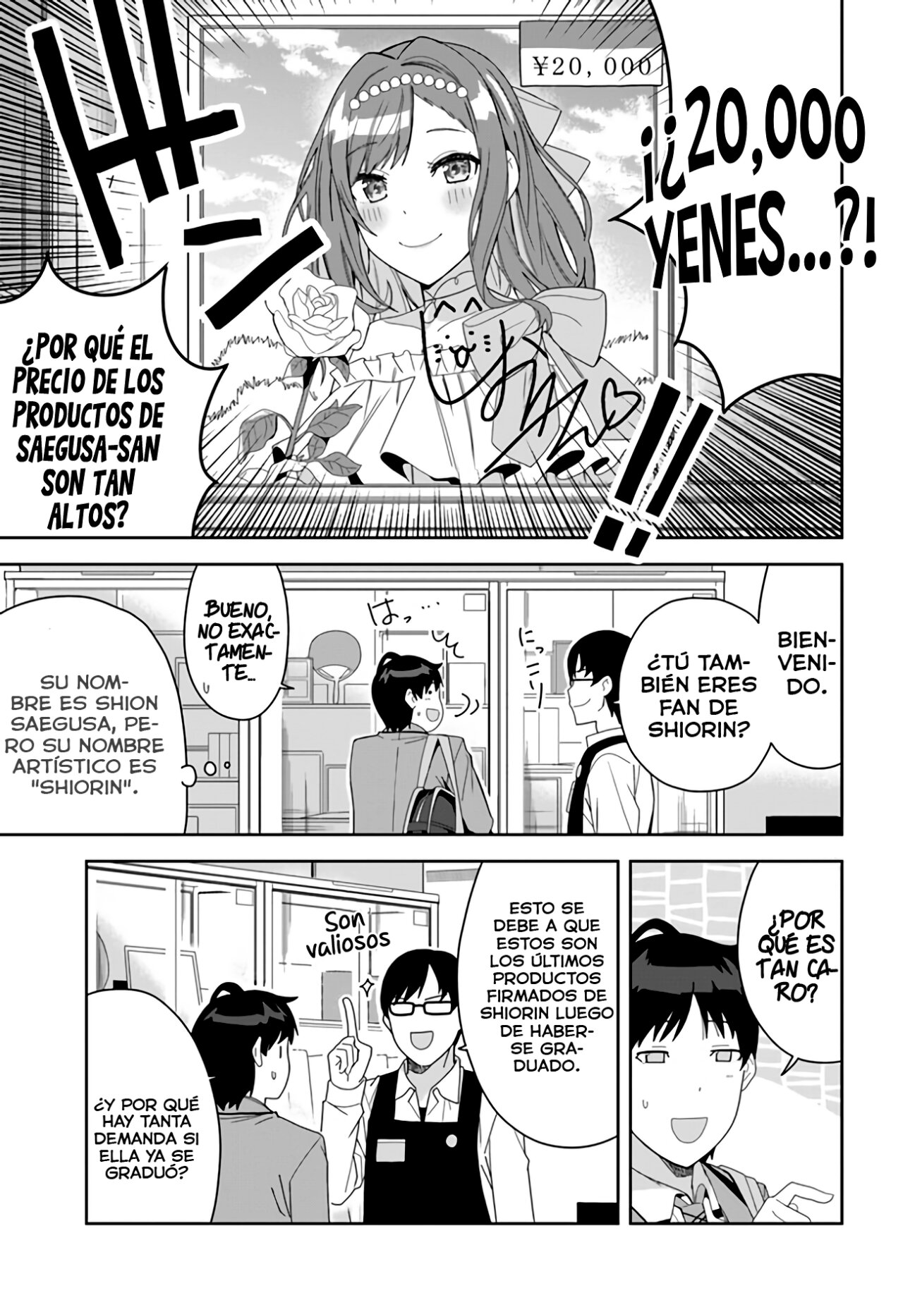 Classmate no Moto Idol ga, Tonikaku Kyodou Fushin Nan desu Capítulo 2 - Page 5