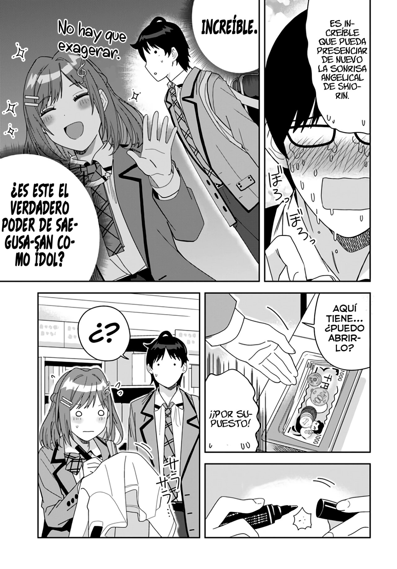 Classmate no Moto Idol ga, Tonikaku Kyodou Fushin Nan desu Capítulo 2 - Page 9