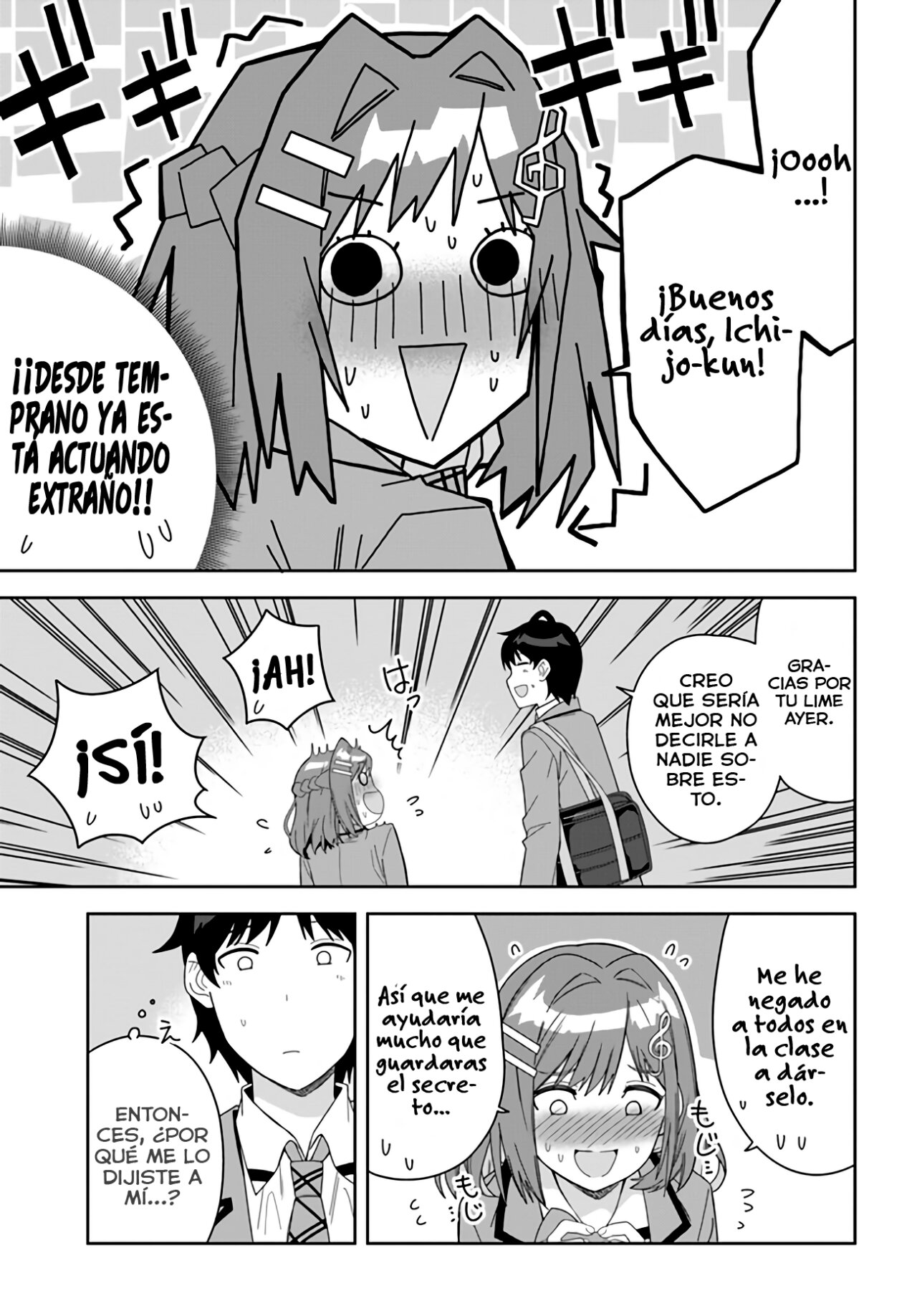 Classmate no Moto Idol ga, Tonikaku Kyodou Fushin Nan desu Capítulo 3 - Page 21