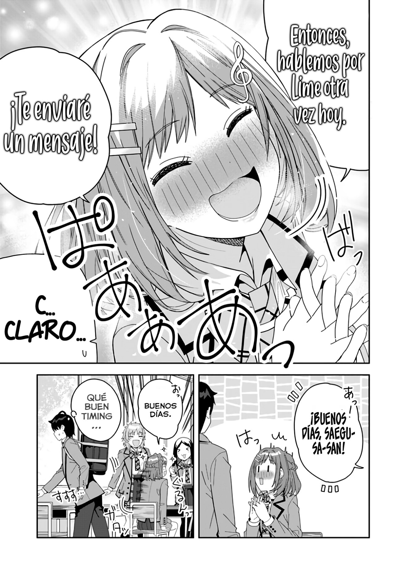 Classmate no Moto Idol ga, Tonikaku Kyodou Fushin Nan desu Capítulo 3 - Page 23