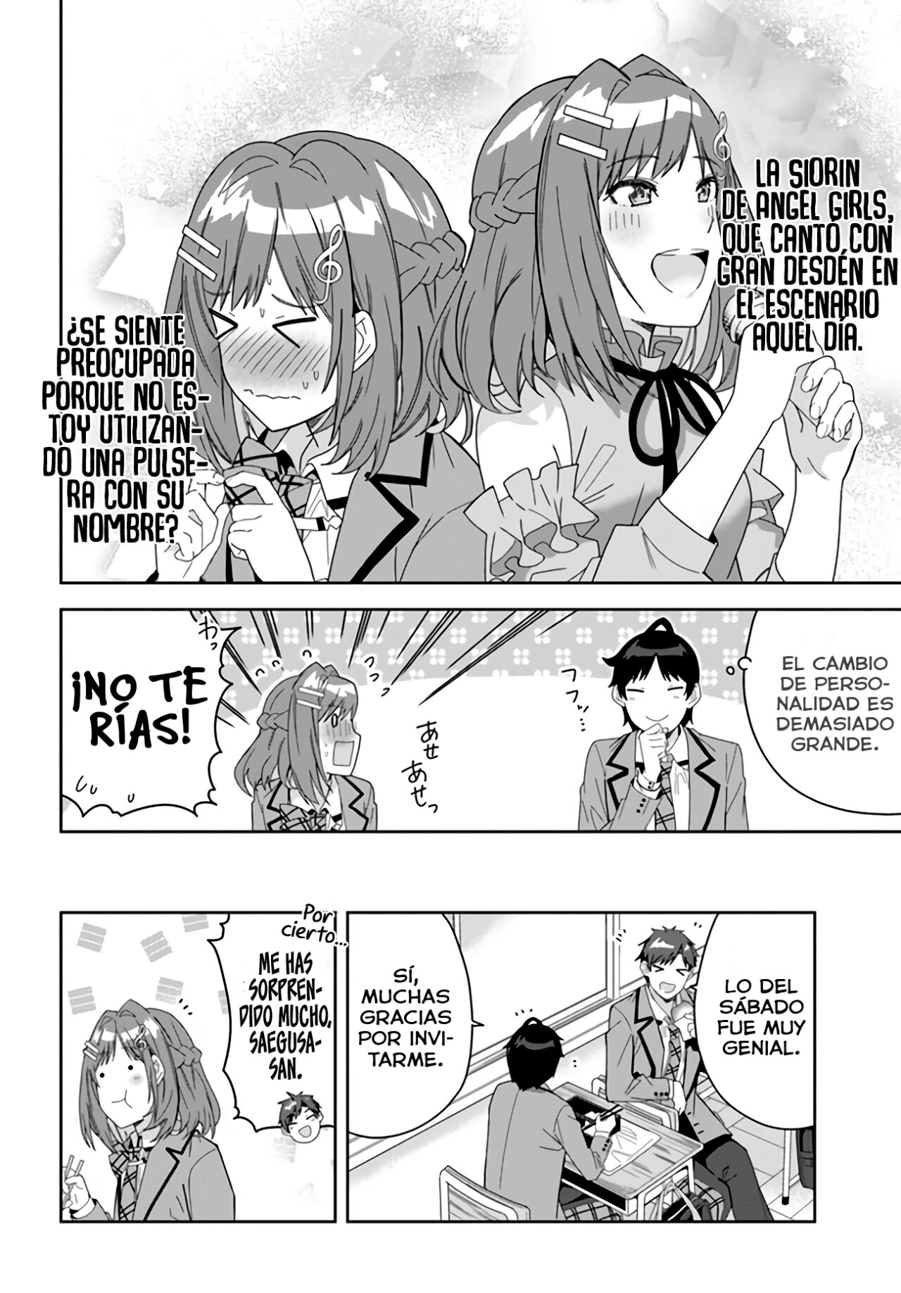 Classmate no Moto Idol ga, Tonikaku Kyodou Fushin Nan desu Capítulo 3 - Page 8