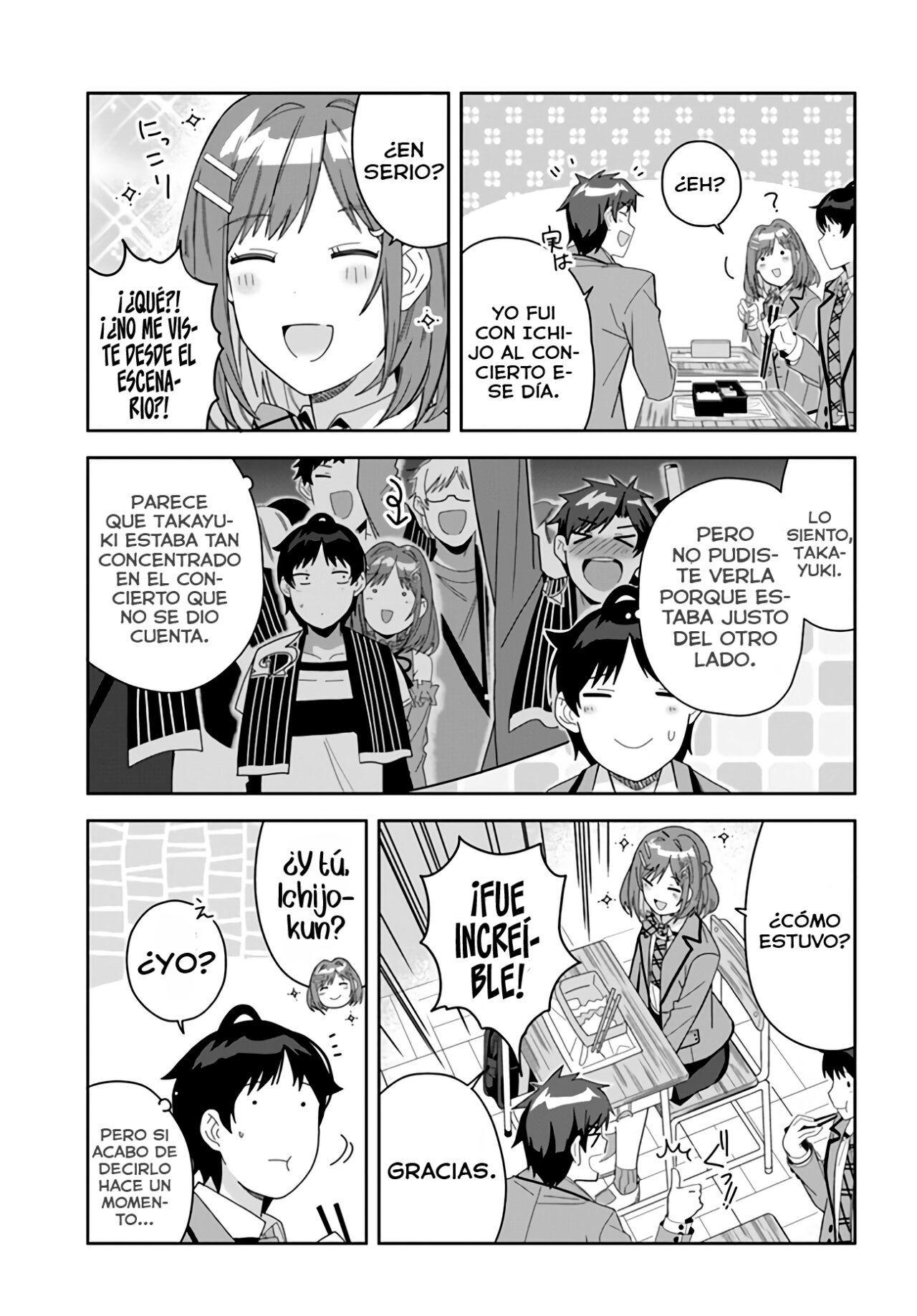 Classmate no Moto Idol ga, Tonikaku Kyodou Fushin Nan desu Capítulo 3 - Page 9
