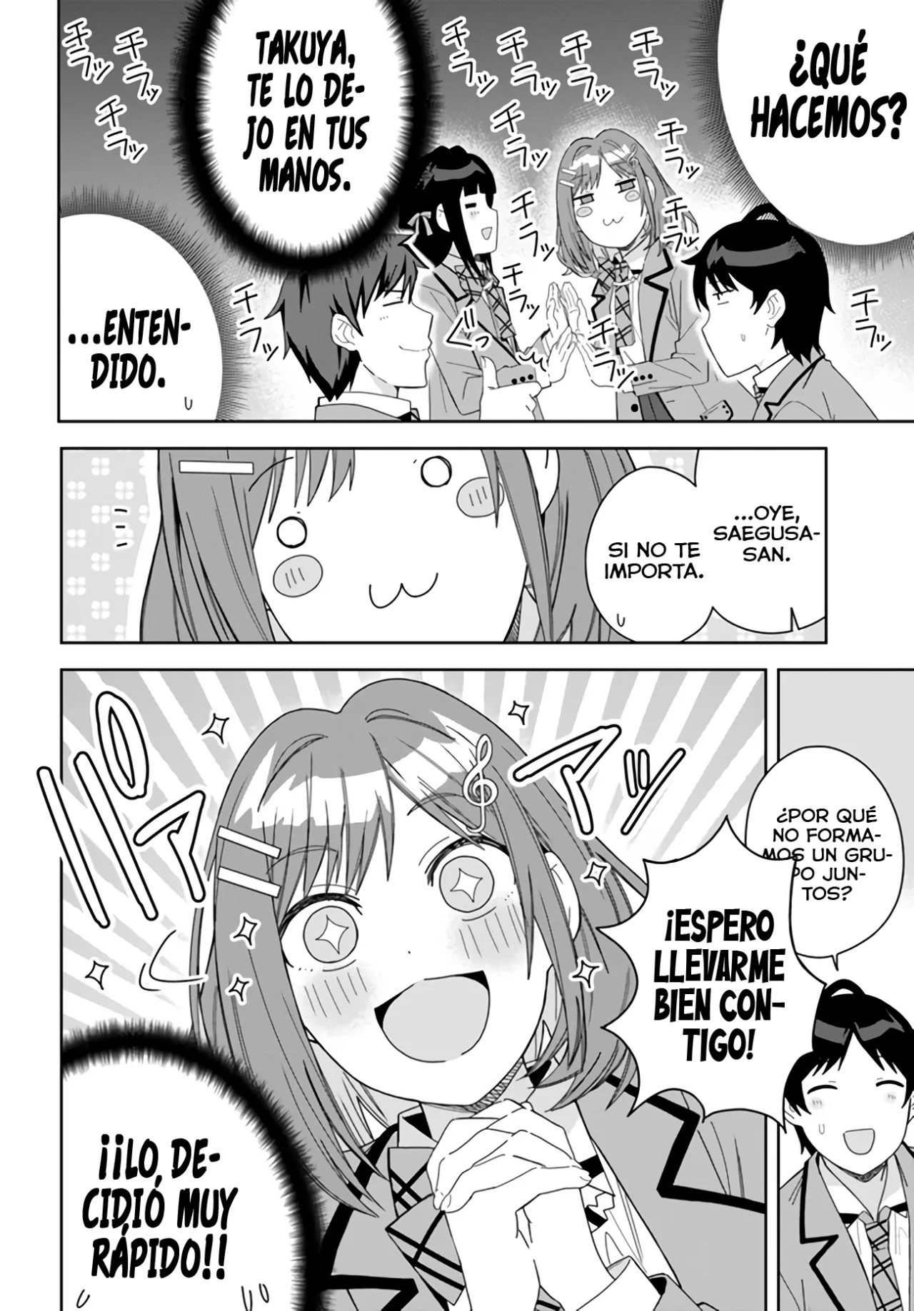 Classmate no Moto Idol ga, Tonikaku Kyodou Fushin Nan desu Capítulo 4 - Page 5