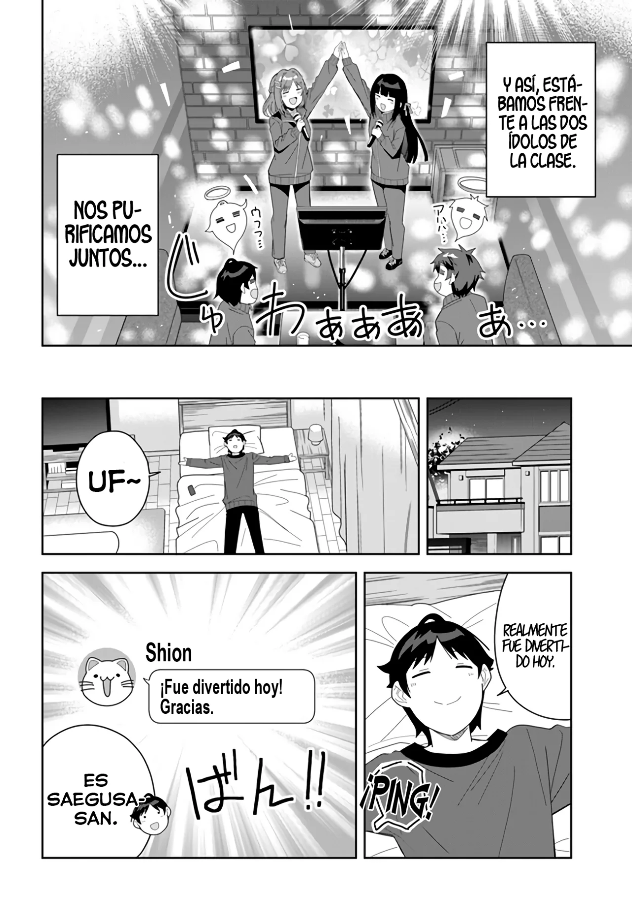 Classmate no Moto Idol ga, Tonikaku Kyodou Fushin Nan desu Capítulo 5 - Page 24