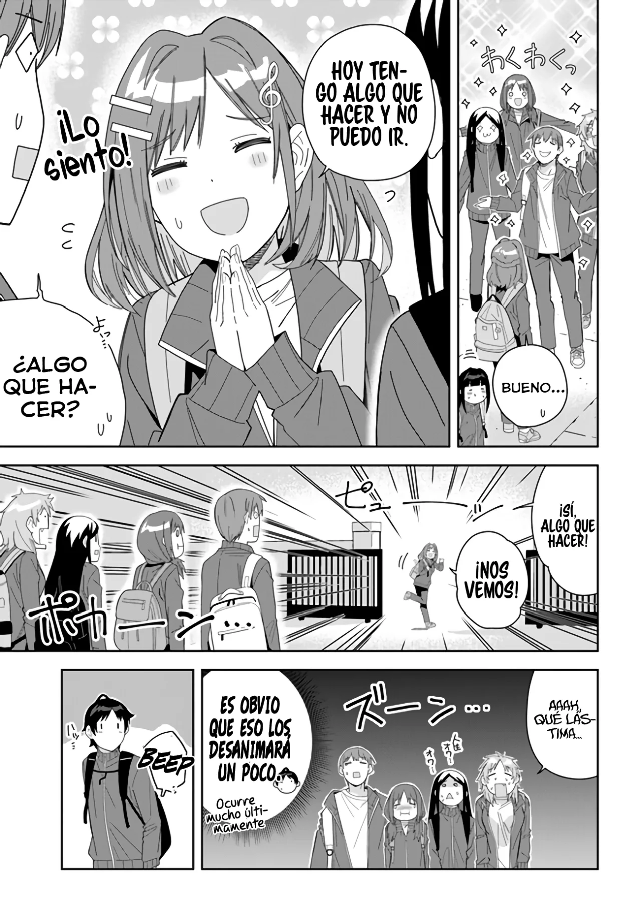 Classmate no Moto Idol ga, Tonikaku Kyodou Fushin Nan desu Capítulo 5 - Page 5