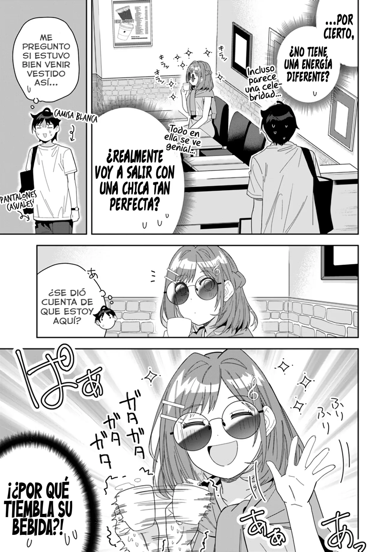 Classmate no Moto Idol ga, Tonikaku Kyodou Fushin Nan desu Capítulo 6 - Page 5