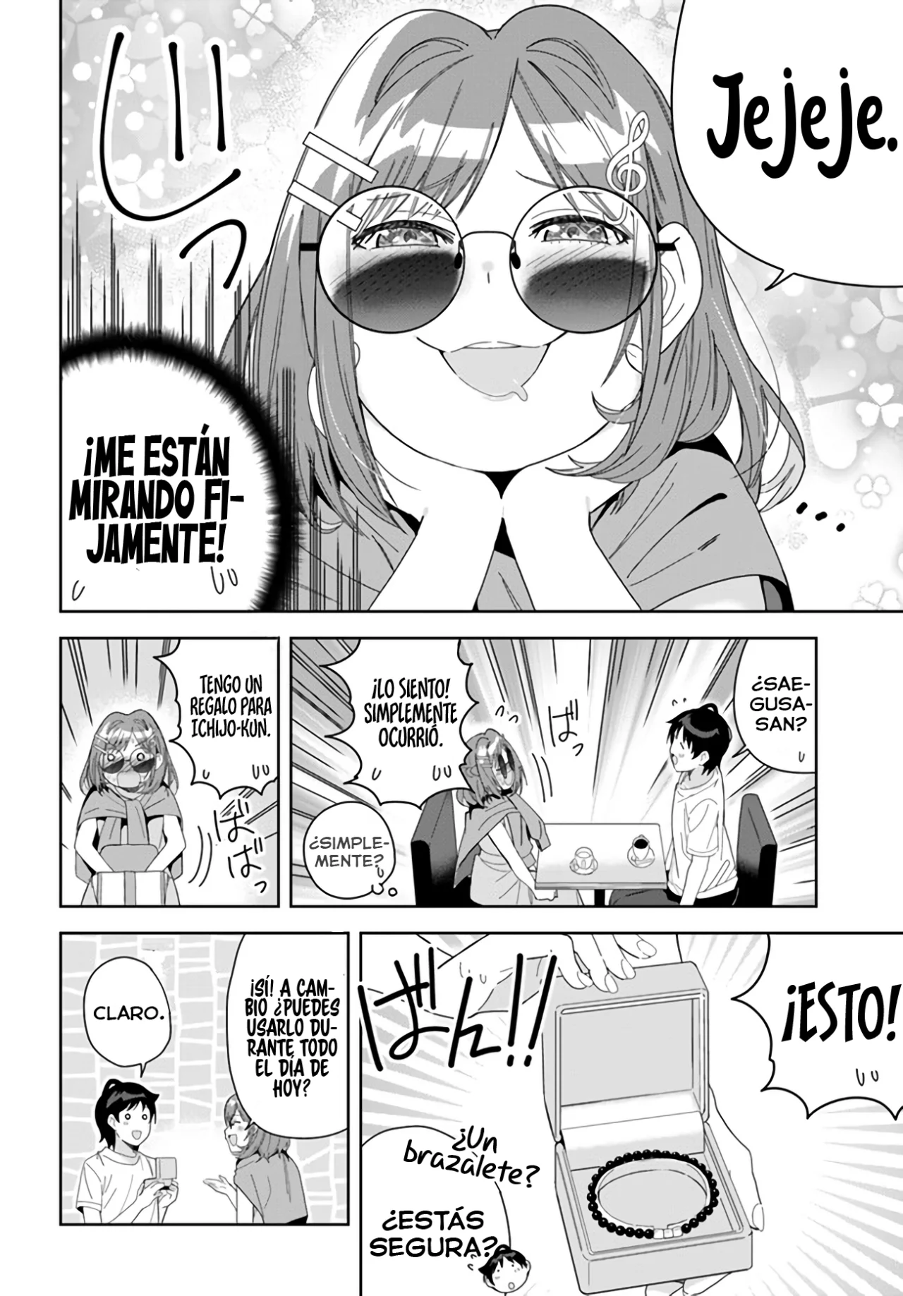 Classmate no Moto Idol ga, Tonikaku Kyodou Fushin Nan desu Capítulo 6 - Page 8