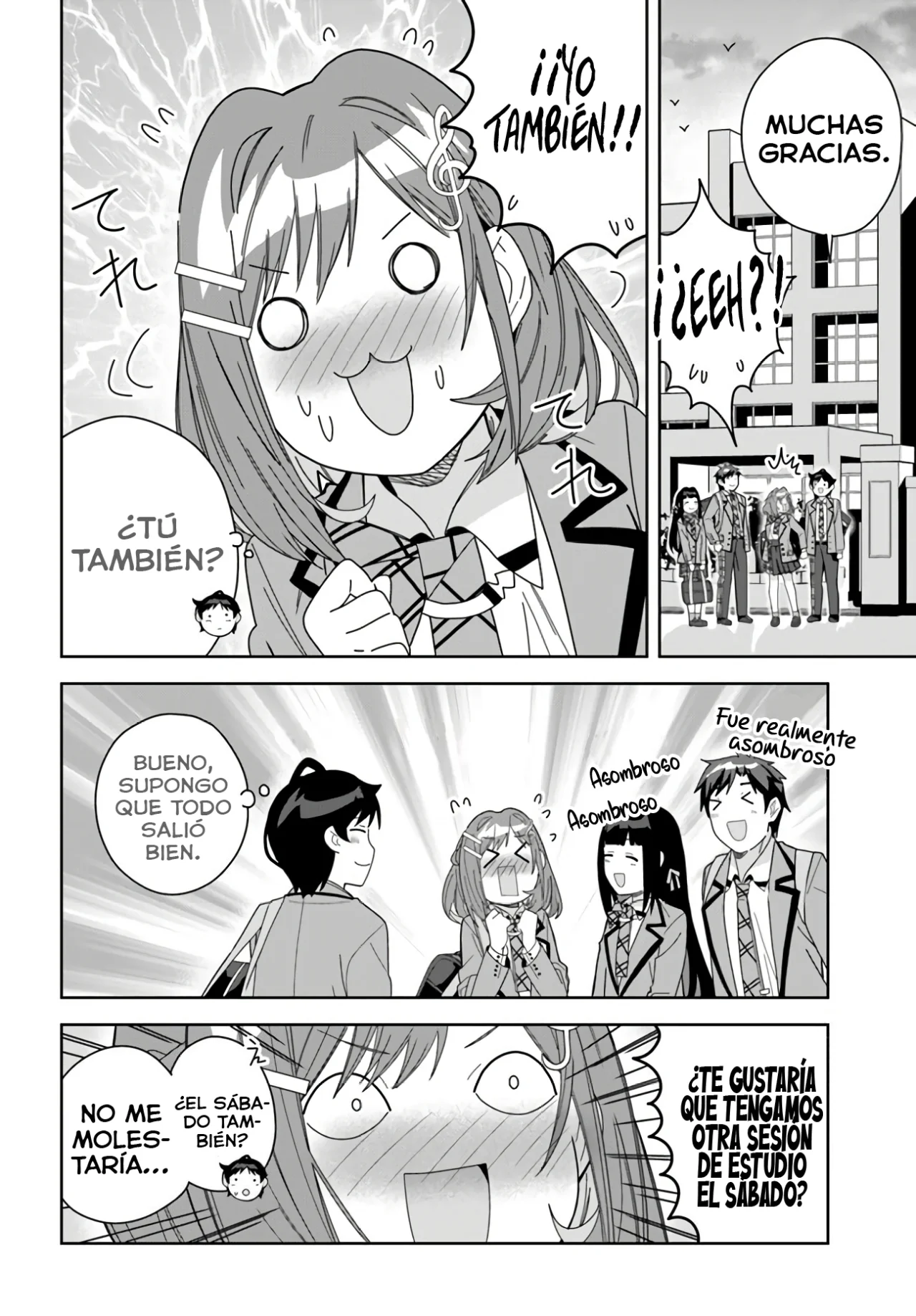 Classmate no Moto Idol ga, Tonikaku Kyodou Fushin Nan desu Capítulo 8 - Page 8