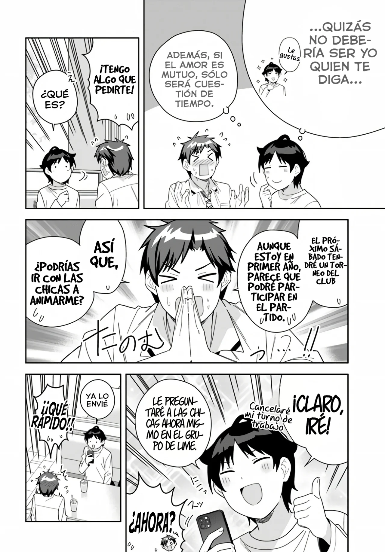 Classmate no Moto Idol ga, Tonikaku Kyodou Fushin Nan desu Capítulo 9 - Page 10