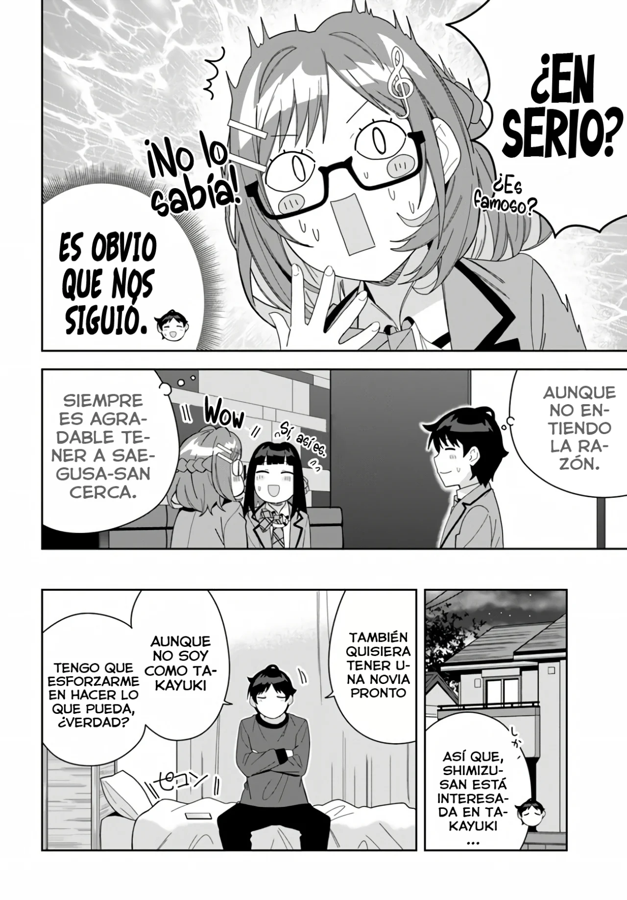 Classmate no Moto Idol ga, Tonikaku Kyodou Fushin Nan desu Capítulo 9 - Page 6