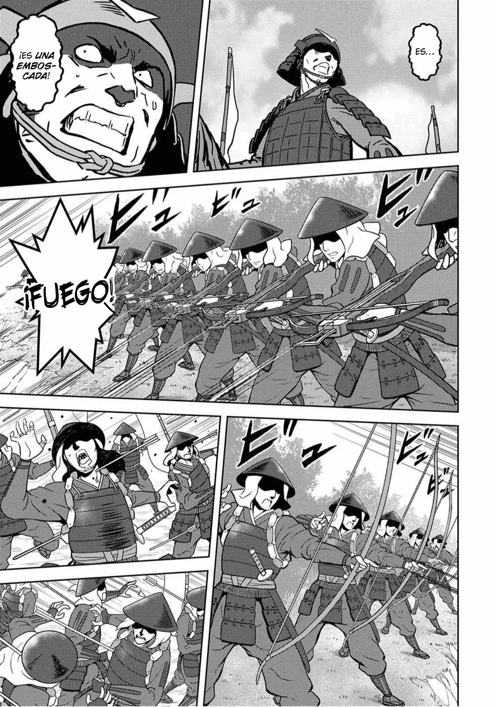 Sengoku Komachi Kuroutan: Noukou Giga Capítulo 12 - Page 7