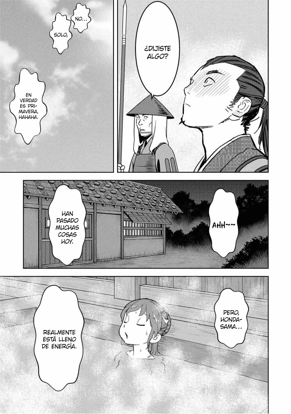 Sengoku Komachi Kuroutan: Noukou Giga Capítulo 13 - Page 22