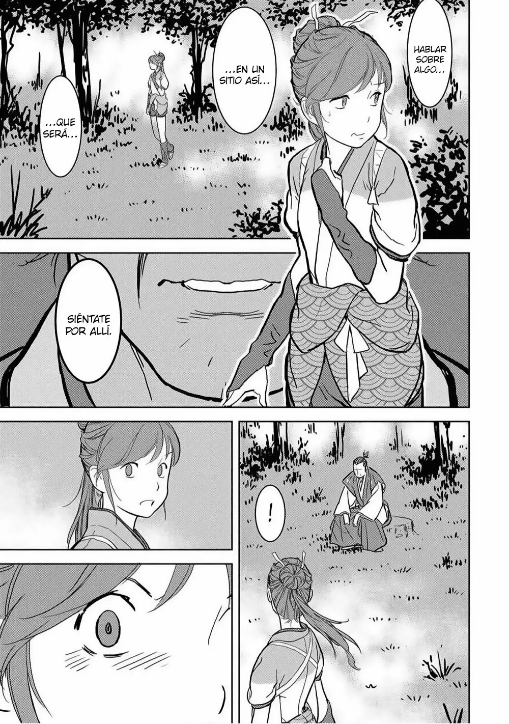 Sengoku Komachi Kuroutan: Noukou Giga Capítulo 15 - Page 34