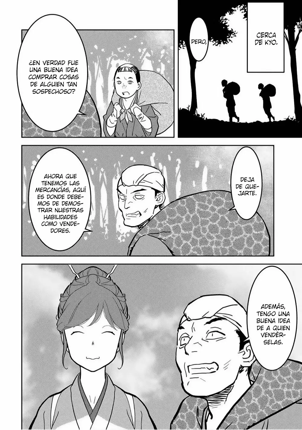 Sengoku Komachi Kuroutan: Noukou Giga Capítulo 19 - Page 35