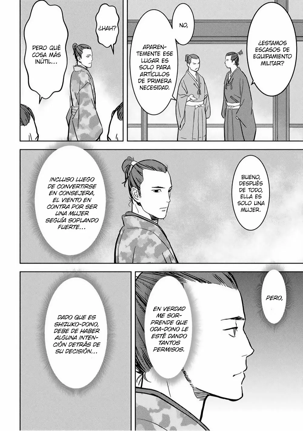 Sengoku Komachi Kuroutan: Noukou Giga Capítulo 19 - Page 7