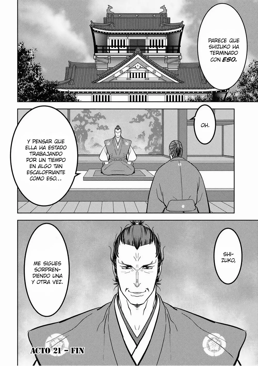 Sengoku Komachi Kuroutan: Noukou Giga Capítulo 21 - Page 42
