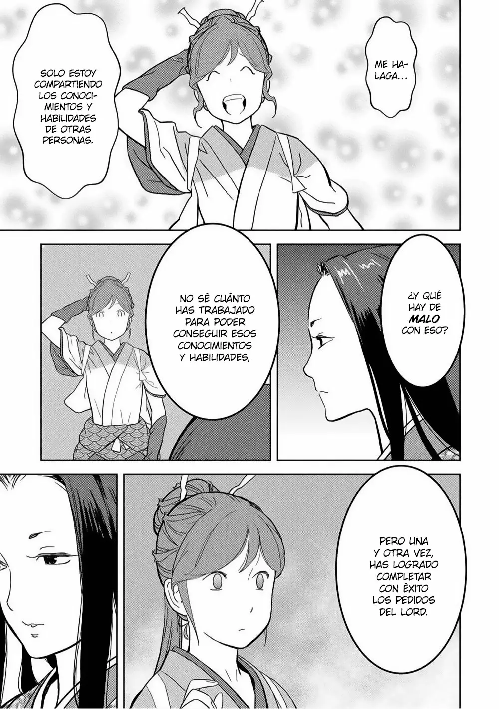 Sengoku Komachi Kuroutan: Noukou Giga Capítulo 22 - Page 33