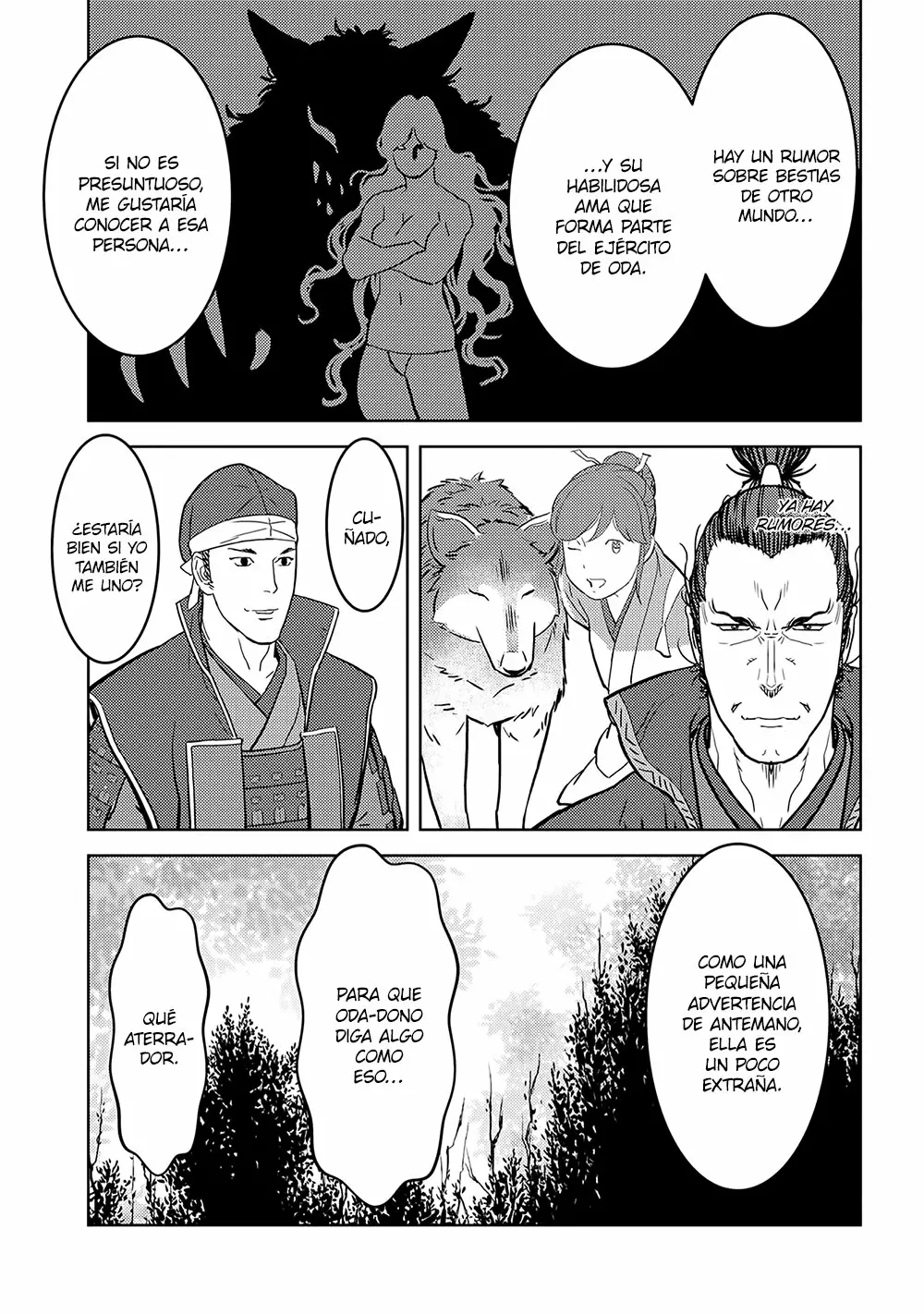 Sengoku Komachi Kuroutan: Noukou Giga Capítulo 24 - Page 10