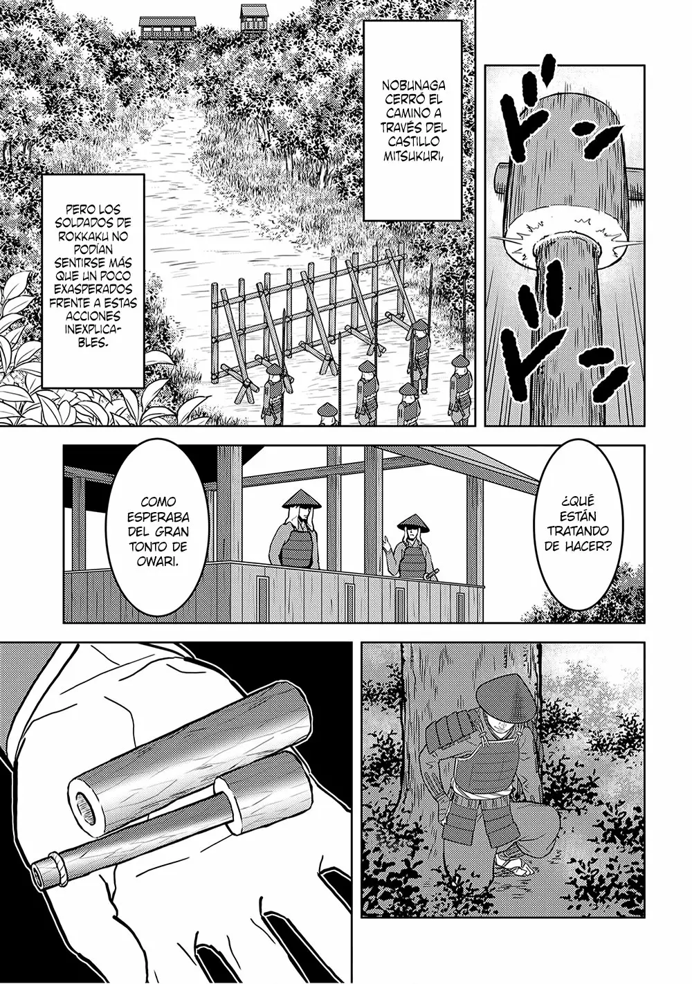 Sengoku Komachi Kuroutan: Noukou Giga Capítulo 24 - Page 35
