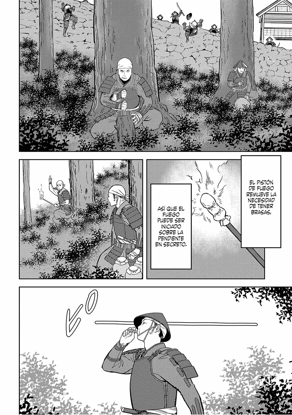 Sengoku Komachi Kuroutan: Noukou Giga Capítulo 24 - Page 36