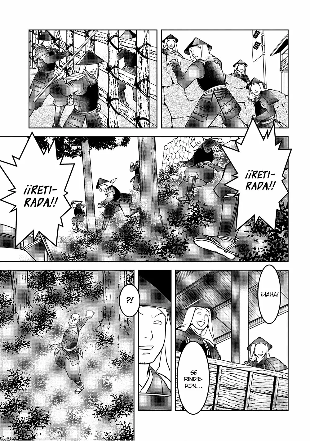 Sengoku Komachi Kuroutan: Noukou Giga Capítulo 24 - Page 37
