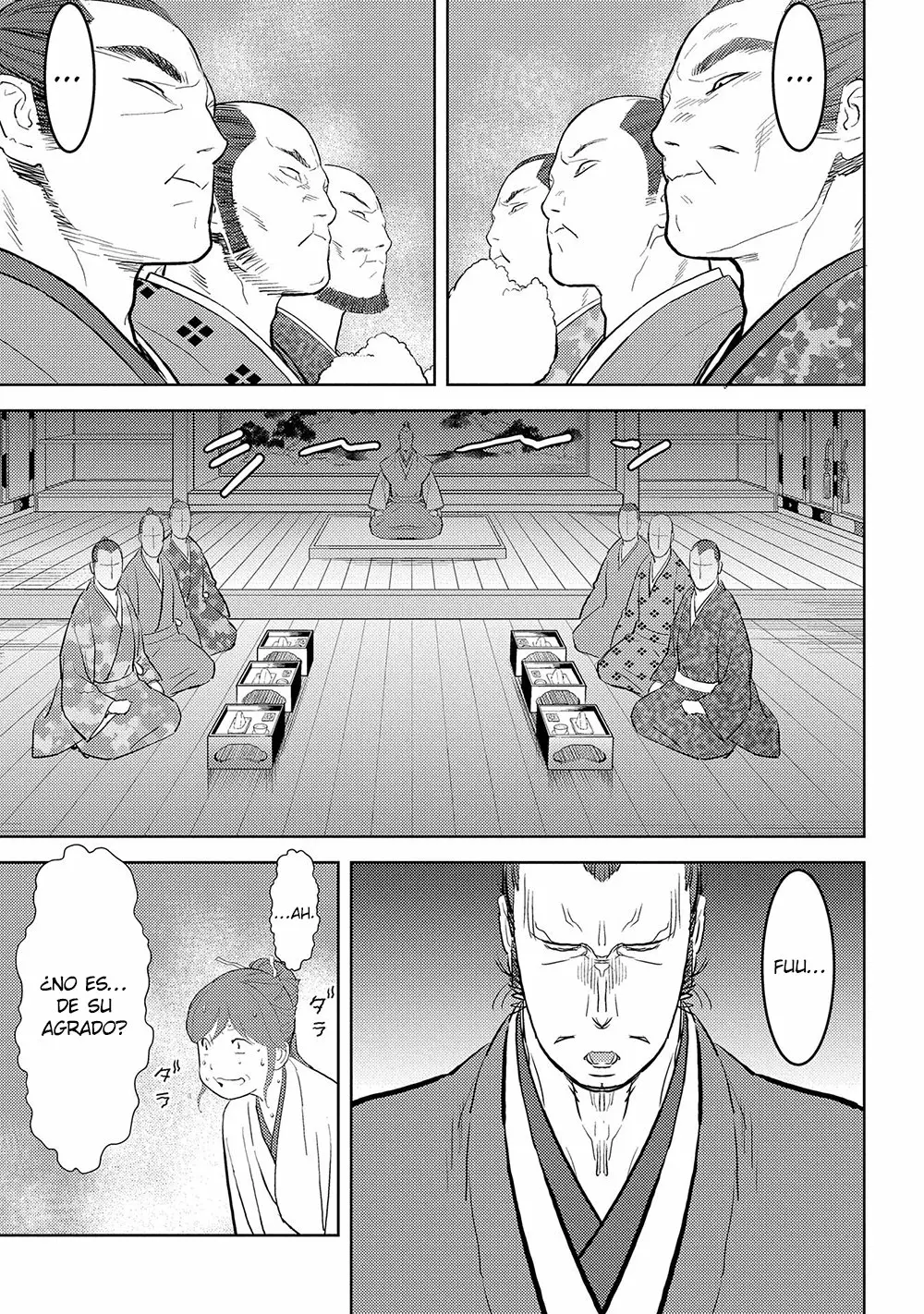 Sengoku Komachi Kuroutan: Noukou Giga Capítulo 28 - Page 13