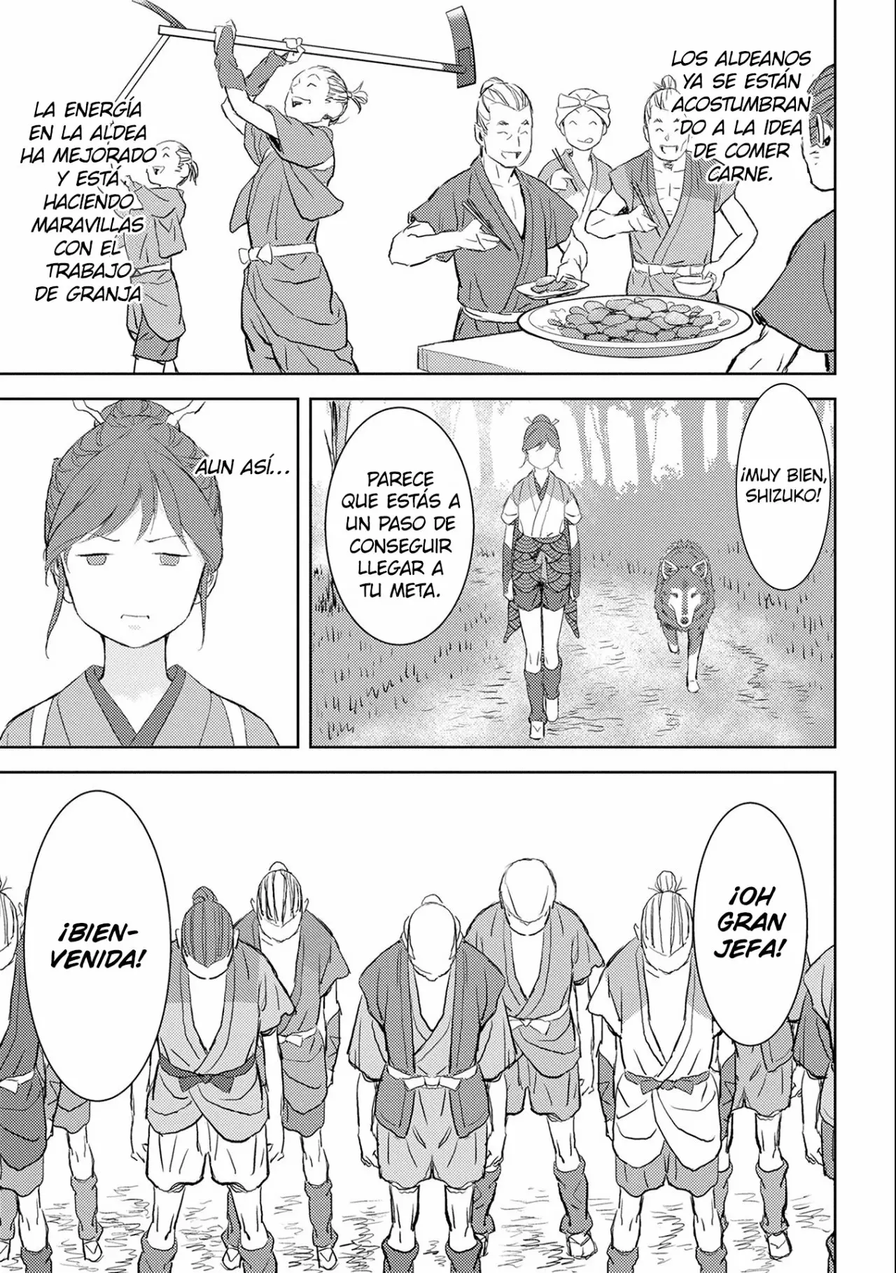 Sengoku Komachi Kuroutan: Noukou Giga Capítulo 3 - Page 36
